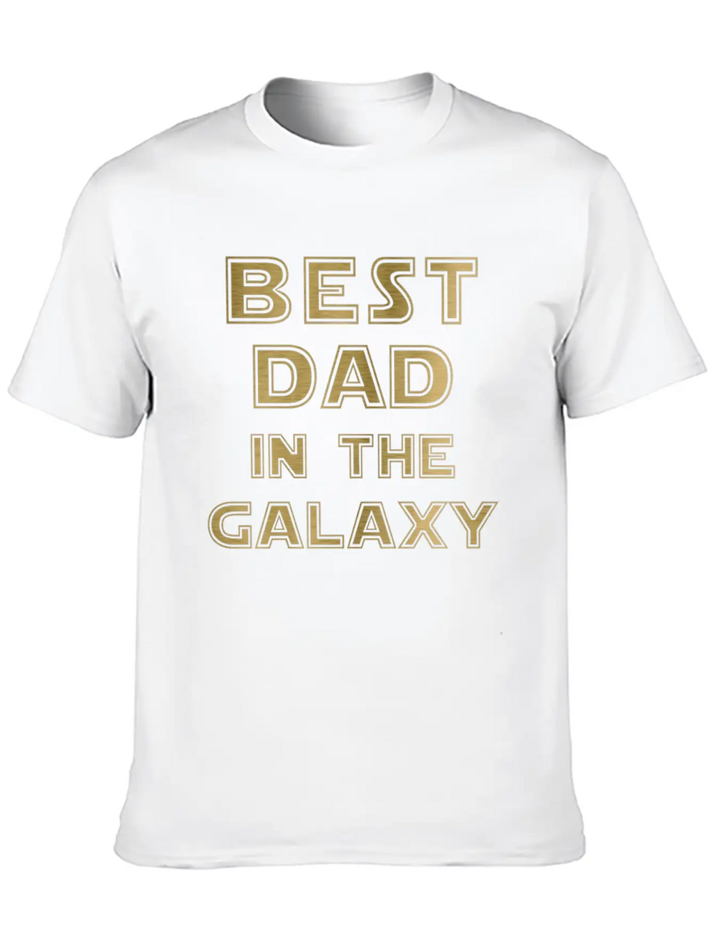 BEST DAD IN THE GALAXY Classic Cotton Tee – Unisex Comfort For Any Season