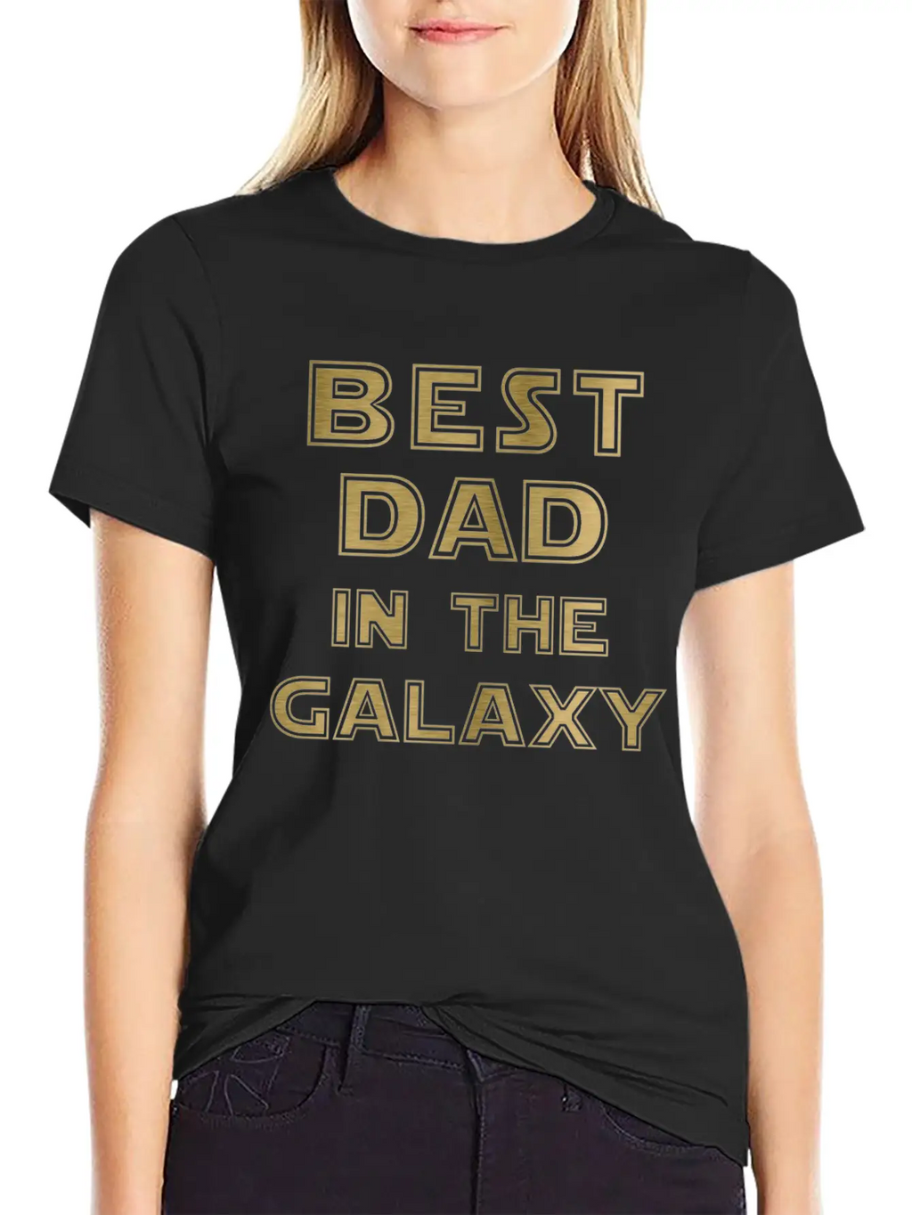 BEST DAD IN THE GALAXY Classic Cotton Tee – Unisex Comfort For Any Season