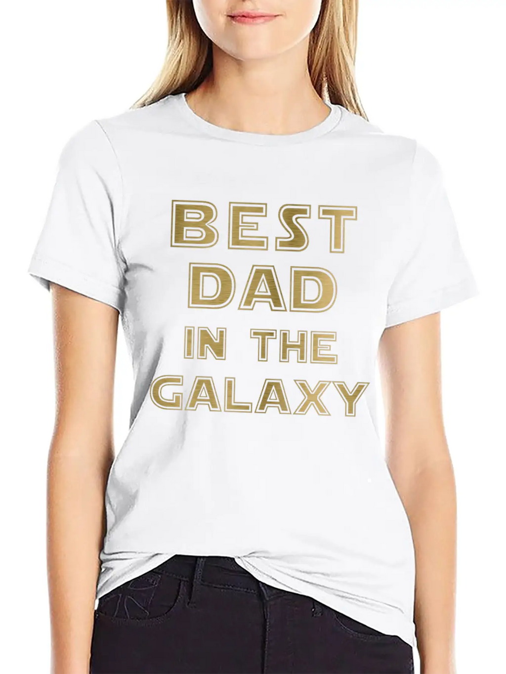 BEST DAD IN THE GALAXY Classic Cotton Tee – Unisex Comfort For Any Season
