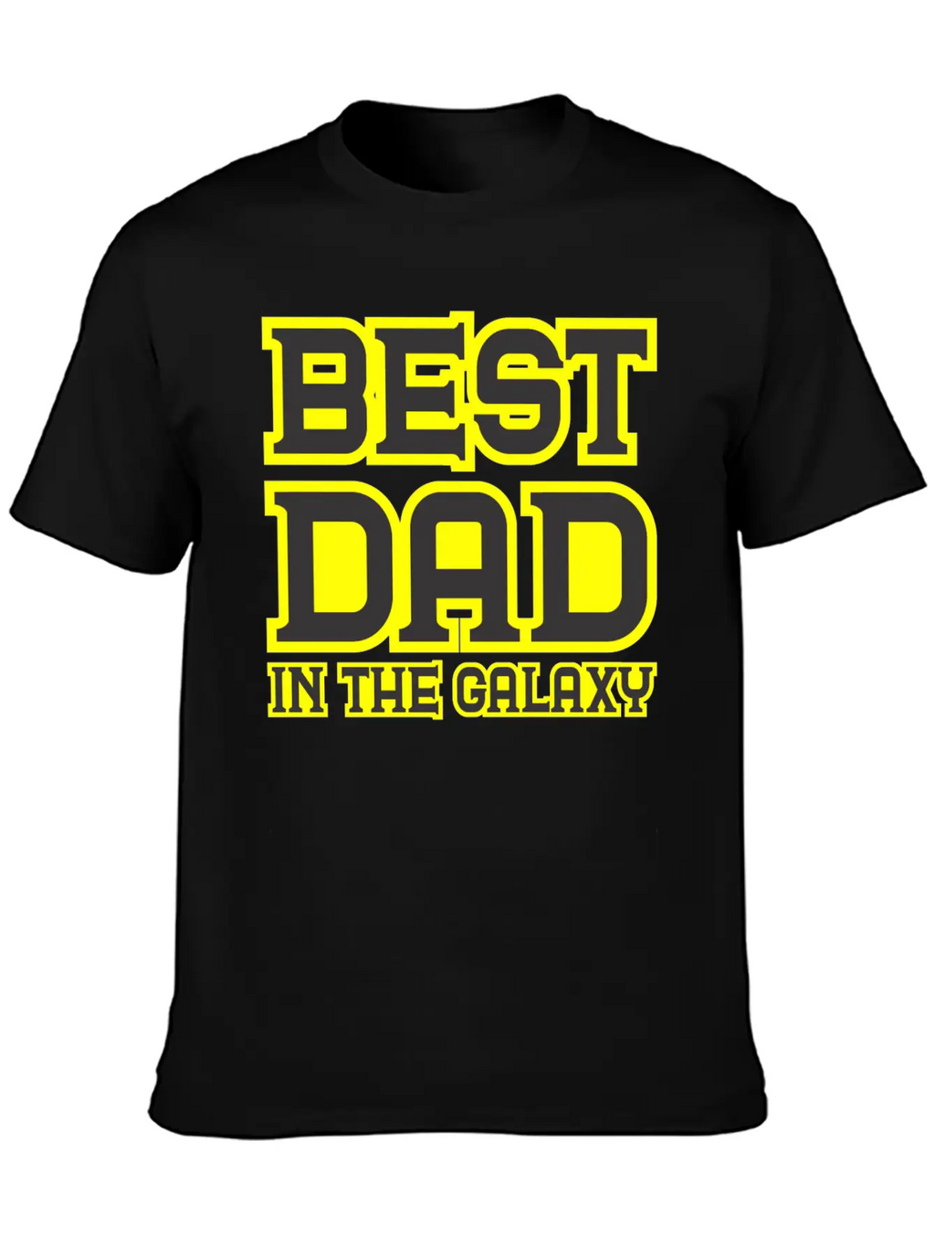 BEST DAD IN THE GALAXY Essential Cotton Tee For Daily Outfits – Unisex Style