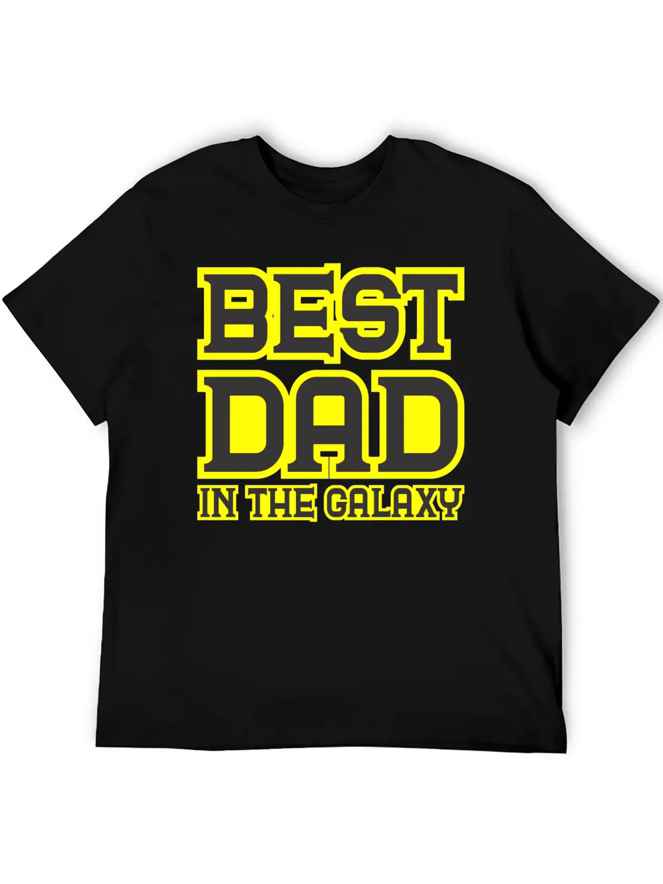 BEST DAD IN THE GALAXY Essential Cotton Tee For Daily Outfits – Unisex Style