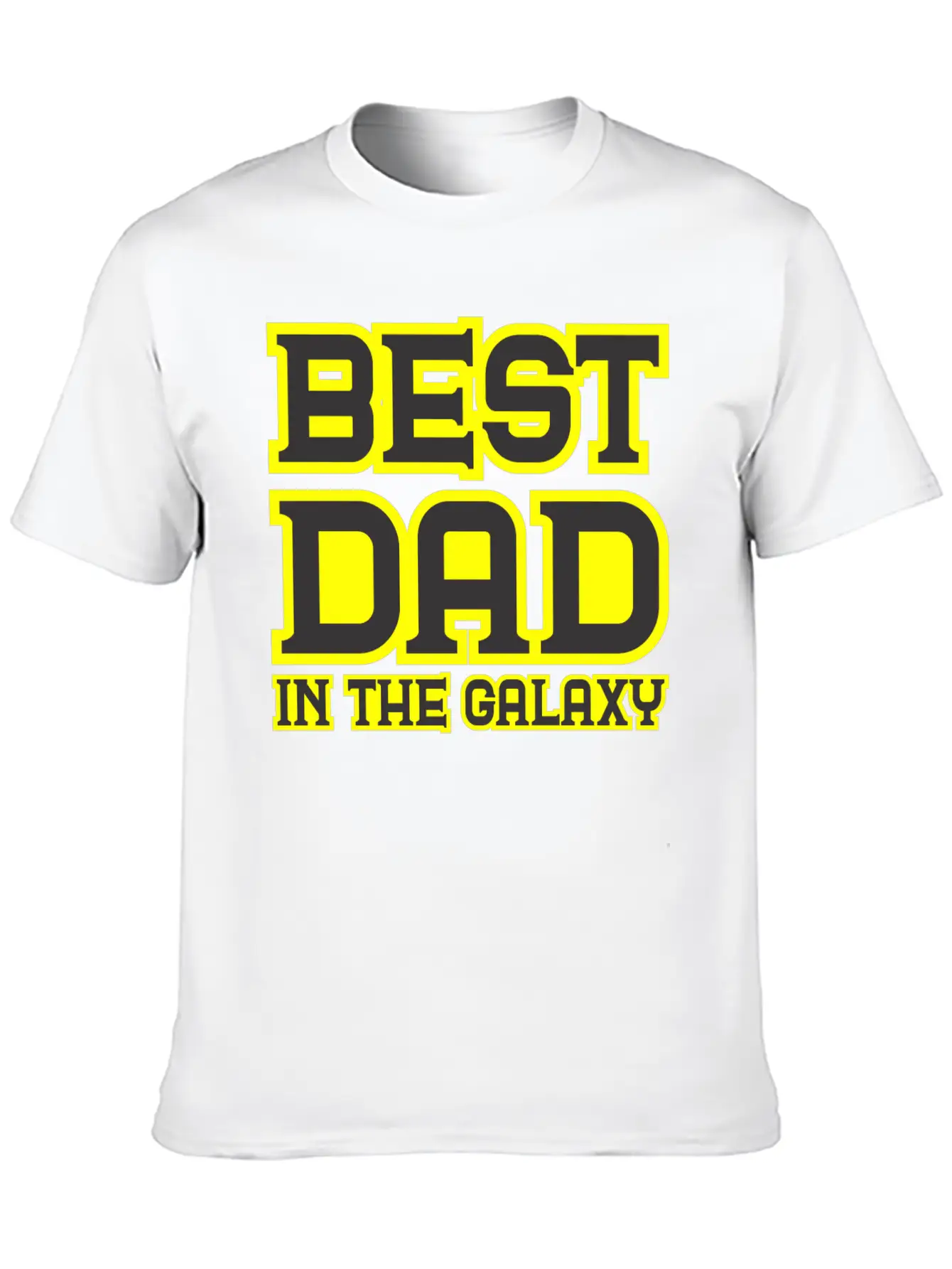 BEST DAD IN THE GALAXY Essential Cotton Tee For Daily Outfits – Unisex Style