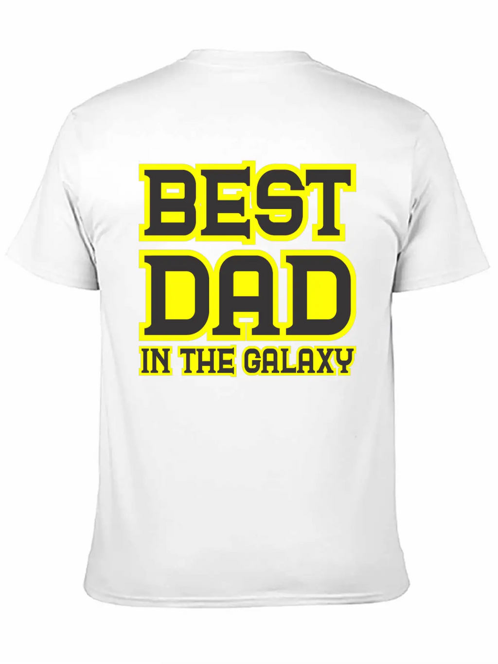 BEST DAD IN THE GALAXY Essential Cotton Tee For Daily Outfits – Unisex Style