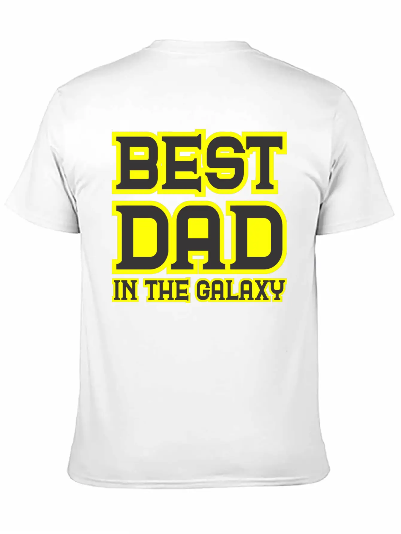BEST DAD IN THE GALAXY Essential Cotton Tee For Daily Outfits – Unisex Style