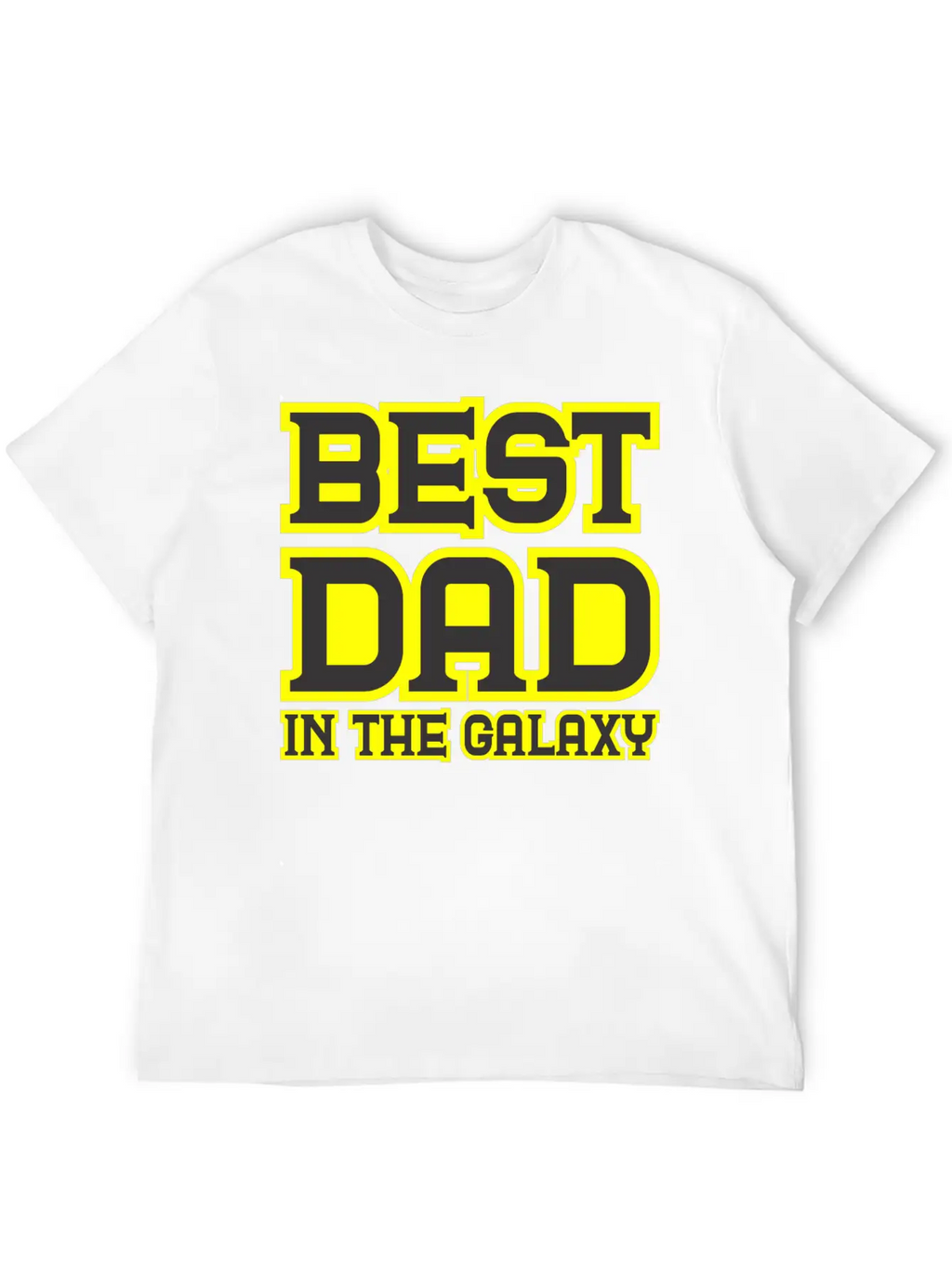 BEST DAD IN THE GALAXY Essential Cotton Tee For Daily Outfits – Unisex Style