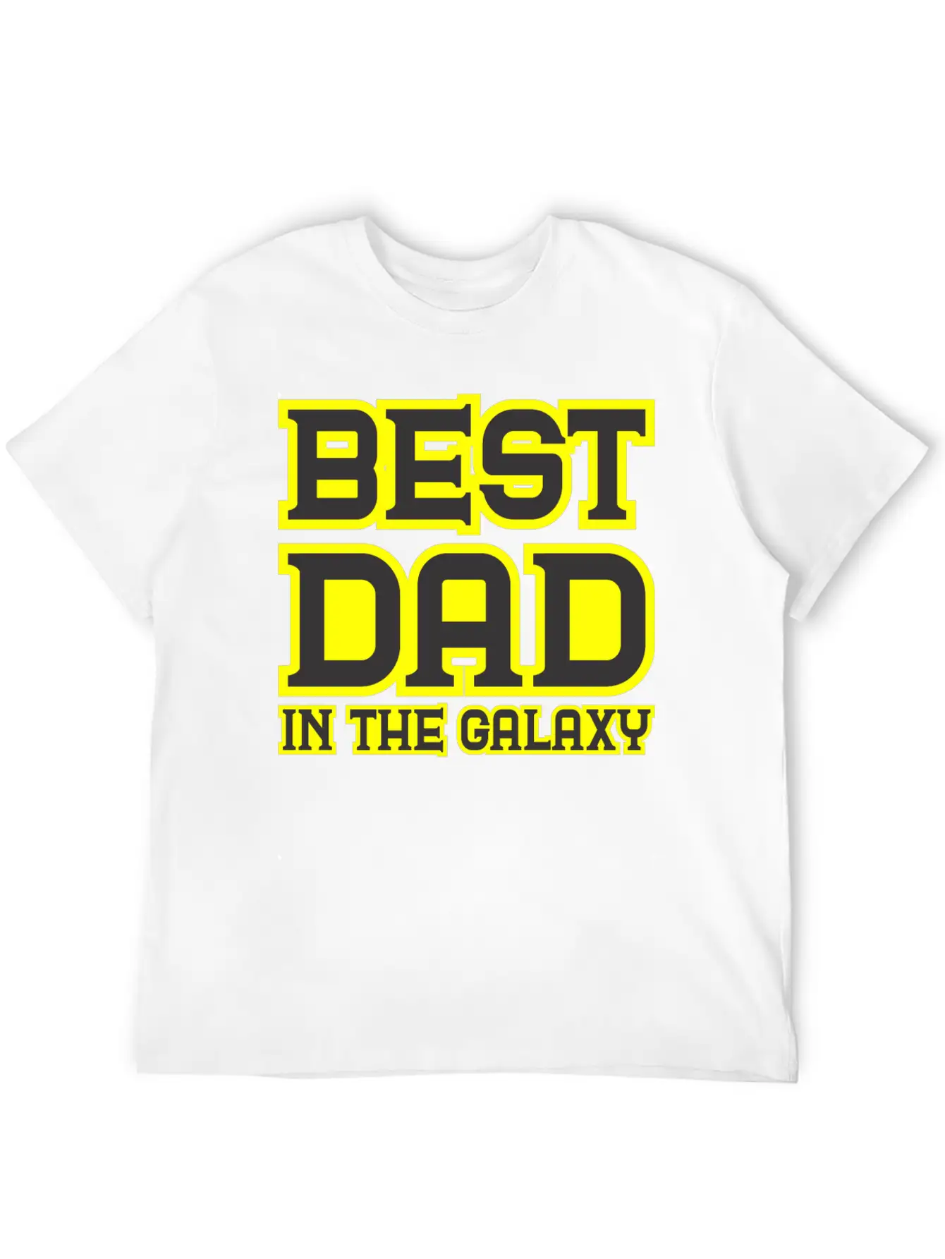 BEST DAD IN THE GALAXY Essential Cotton Tee For Daily Outfits – Unisex Style
