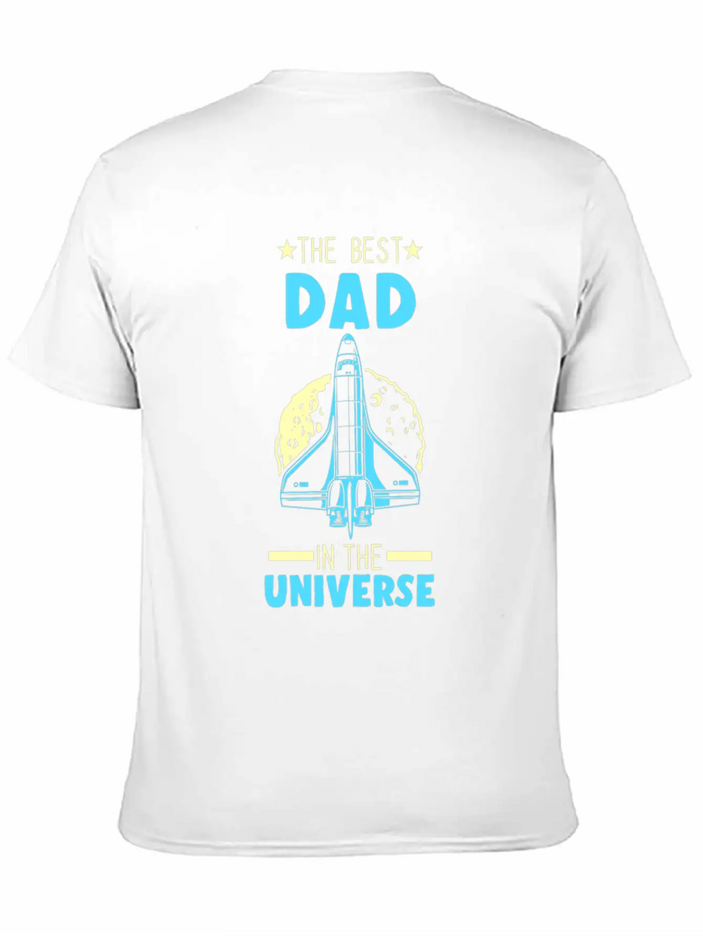 Best Dad Universe Astronaut Father Timeless Short Sleeve Tee – Comfy And Minimalist Design