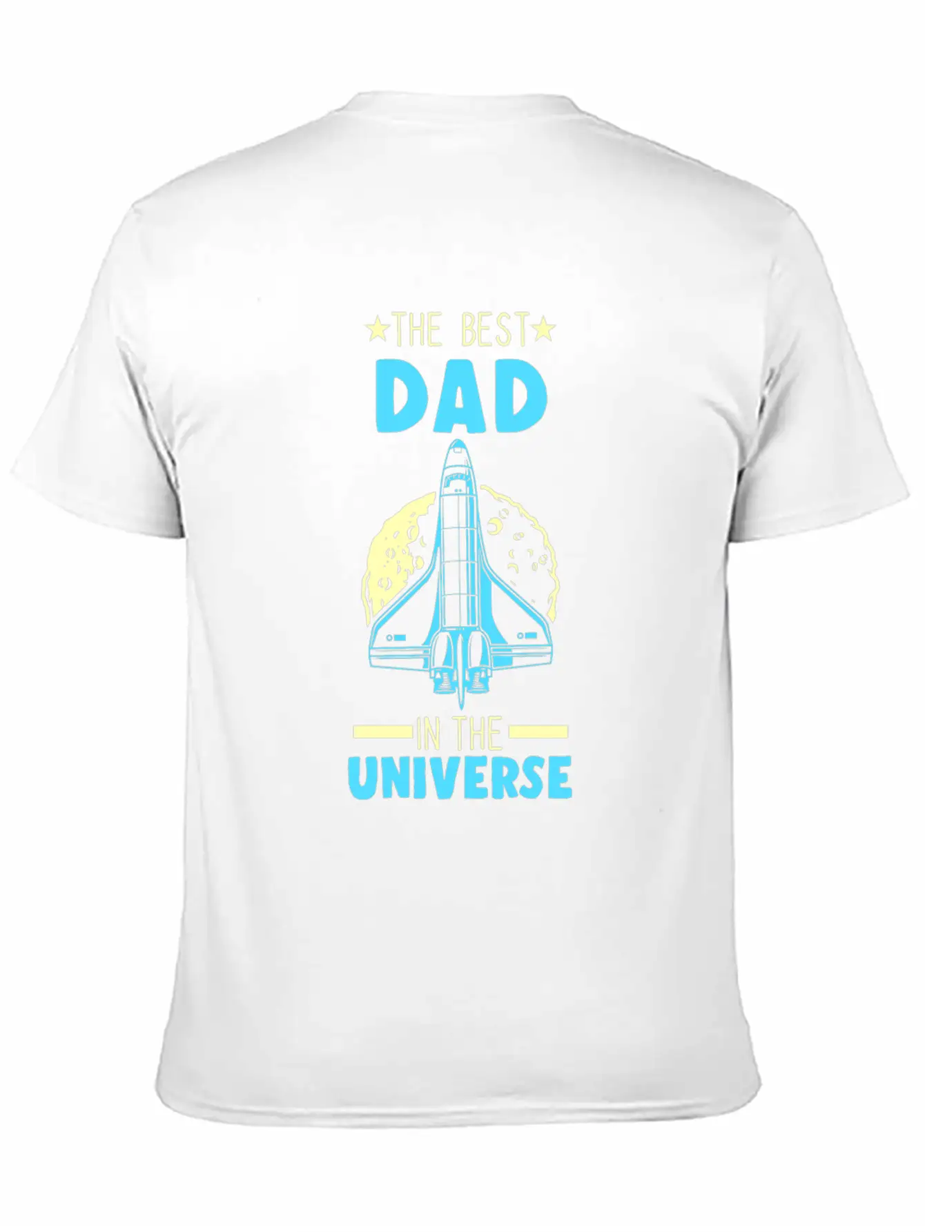 Best Dad Universe Astronaut Father Timeless Short Sleeve Tee – Comfy And Minimalist Design