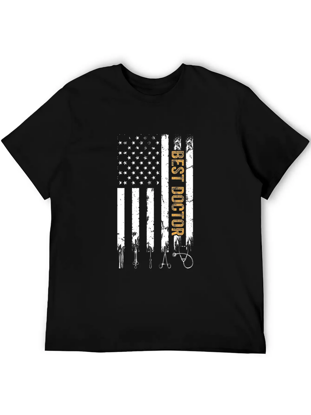 Best Doctor US Flag Doctor Classic Cotton Tee – Unisex Comfort For Any Season