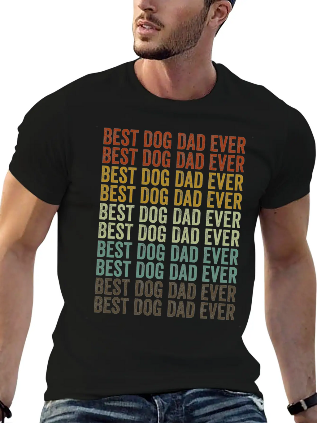 Best Dog Dad Ever Siberian Husky Dog Dog Lover Dad Classic Cotton Tee – Unisex Comfort For Any Season
