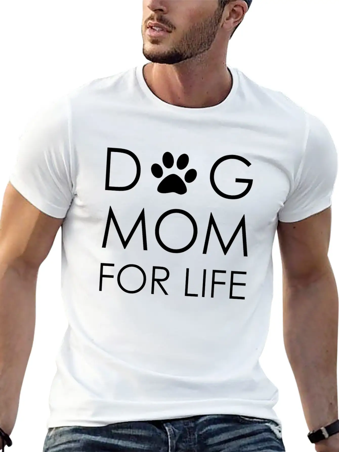 Best Dog Mom, Dog Mom, Dog, Dogs Essential Cotton Tee For Daily Outfits – Unisex Style