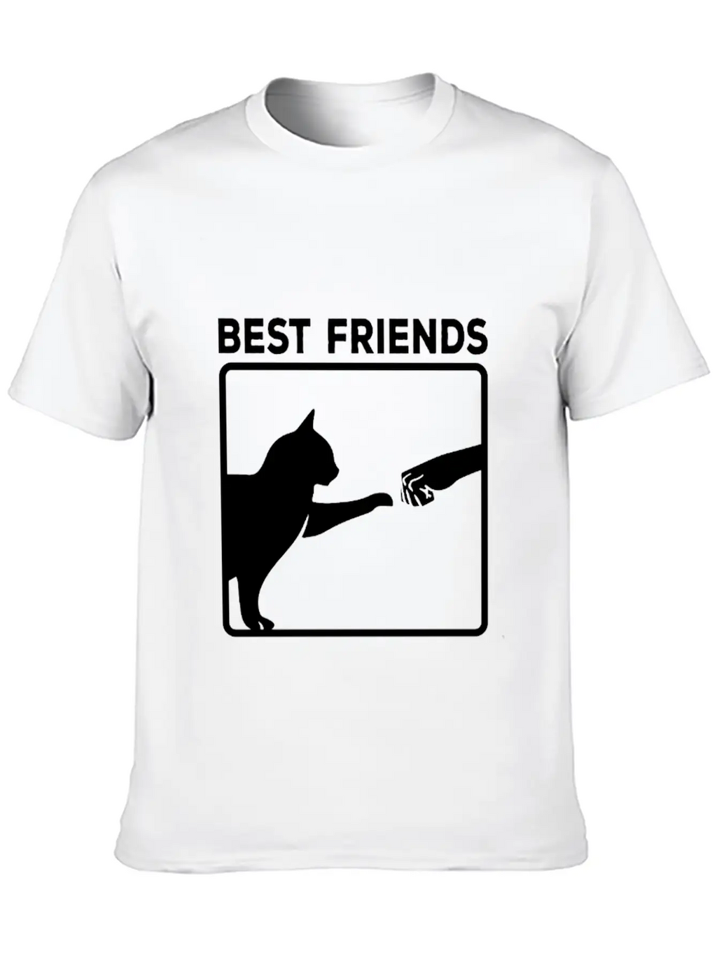 Best Friends For Life Cat Cat Lover Kitten Classic Cotton Tee – Unisex Comfort For Any Season