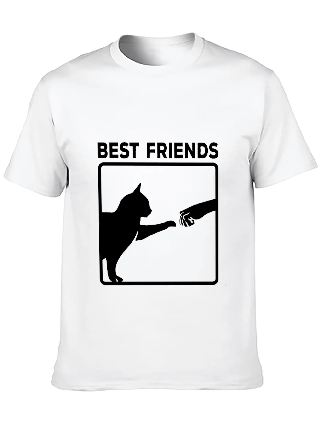 Best Friends For Life Cat Cat Lover Kitten Classic Cotton Tee – Unisex Comfort For Any Season