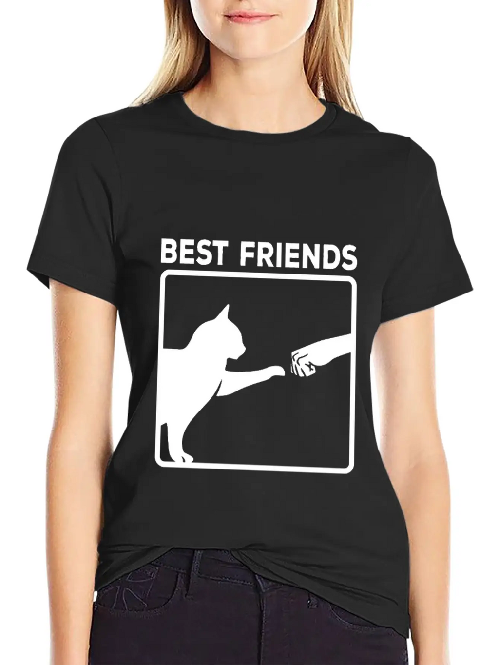 Best Friends For Life Cat Cat Lover Kitten Classic Cotton Tee – Unisex Comfort For Any Season