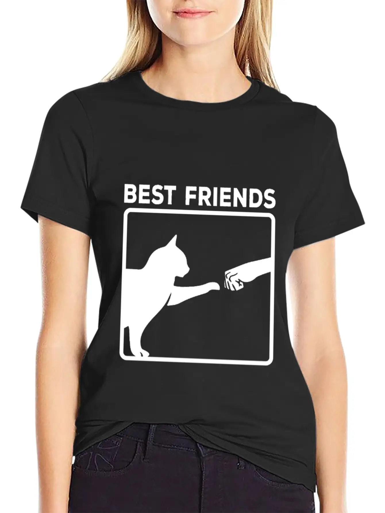 Best Friends For Life Cat Cat Lover Kitten Classic Cotton Tee – Unisex Comfort For Any Season