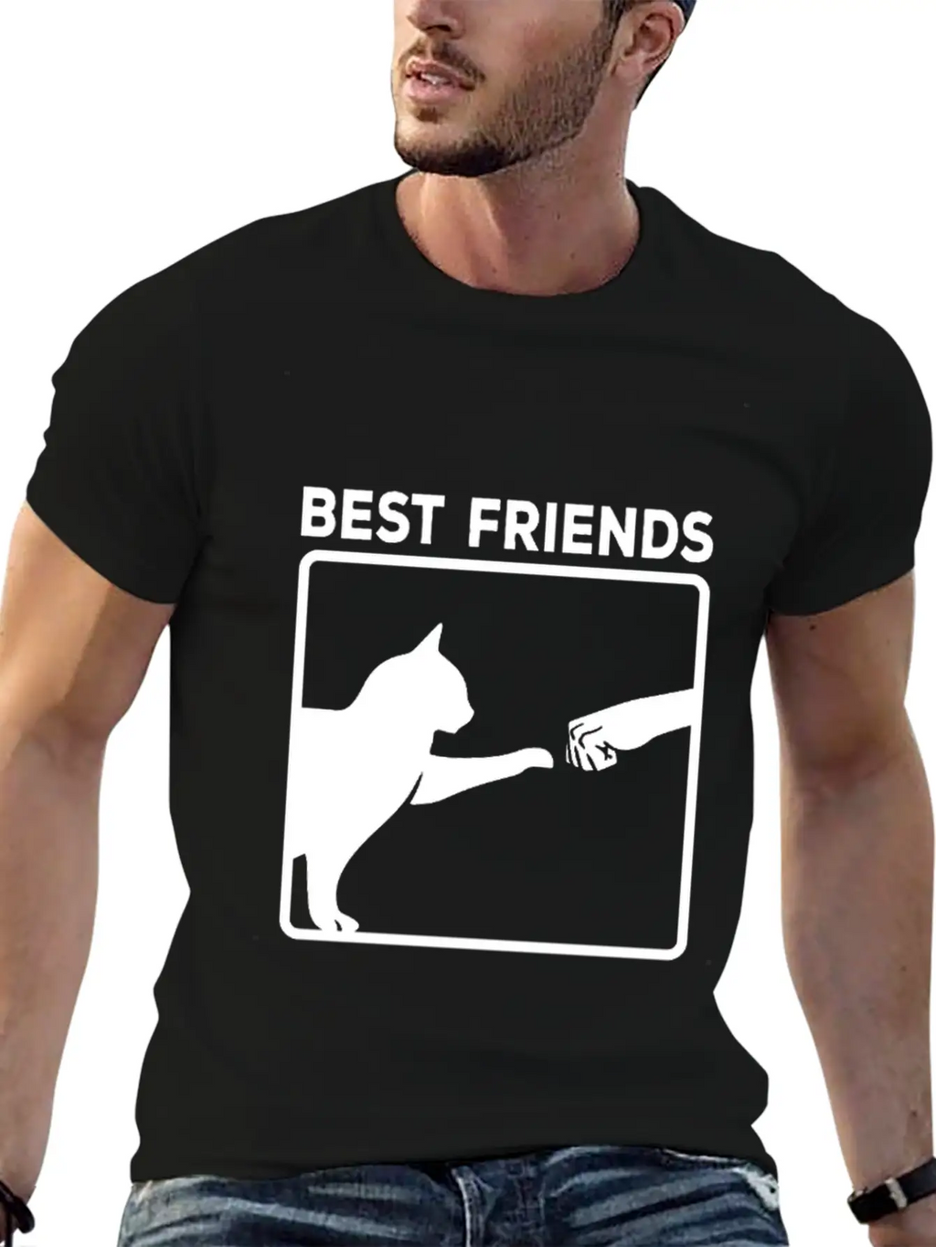 Best Friends For Life Cat Cat Lover Kitten Classic Cotton Tee – Unisex Comfort For Any Season