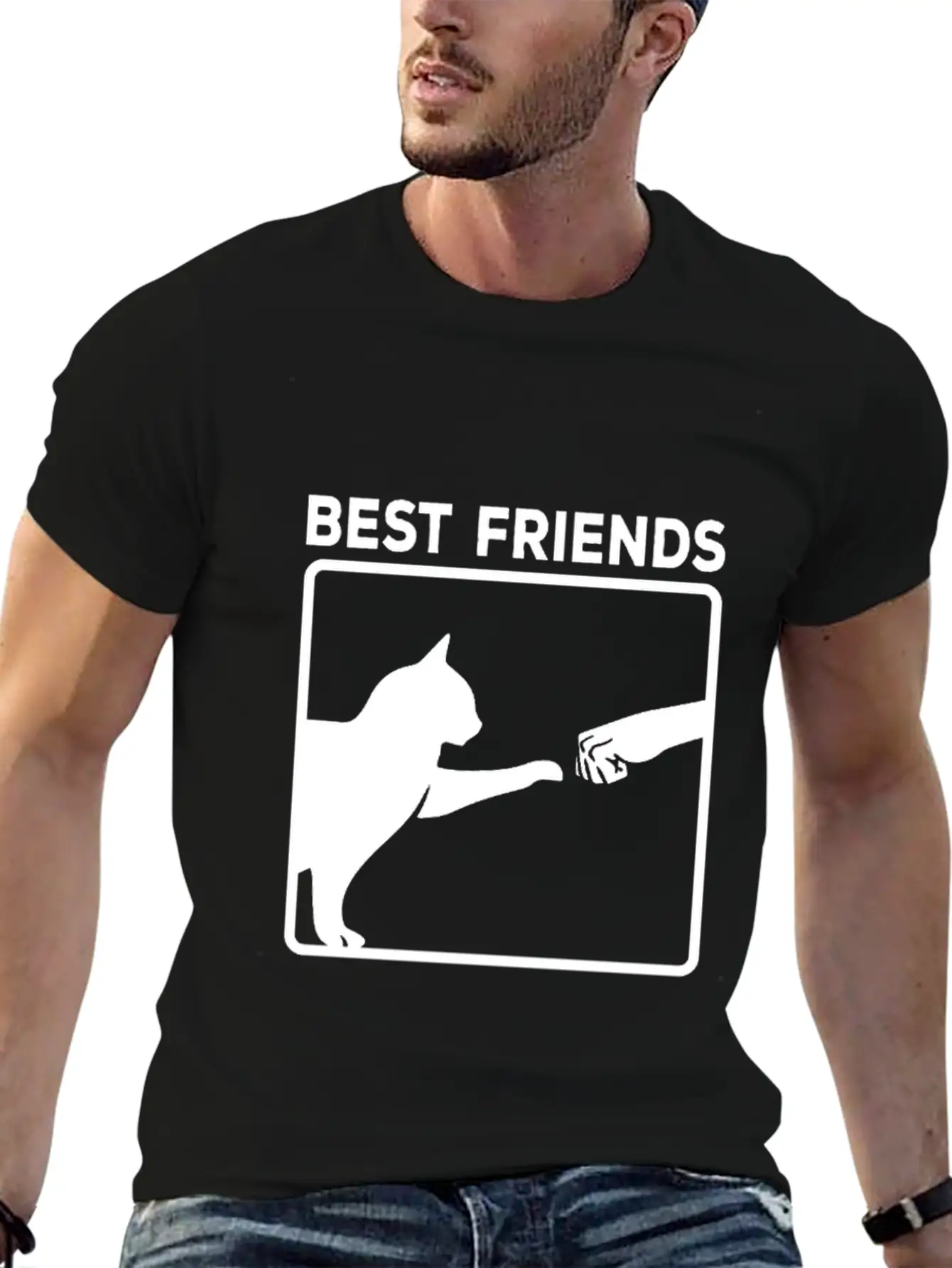 Best Friends For Life Cat Cat Lover Kitten Classic Cotton Tee – Unisex Comfort For Any Season