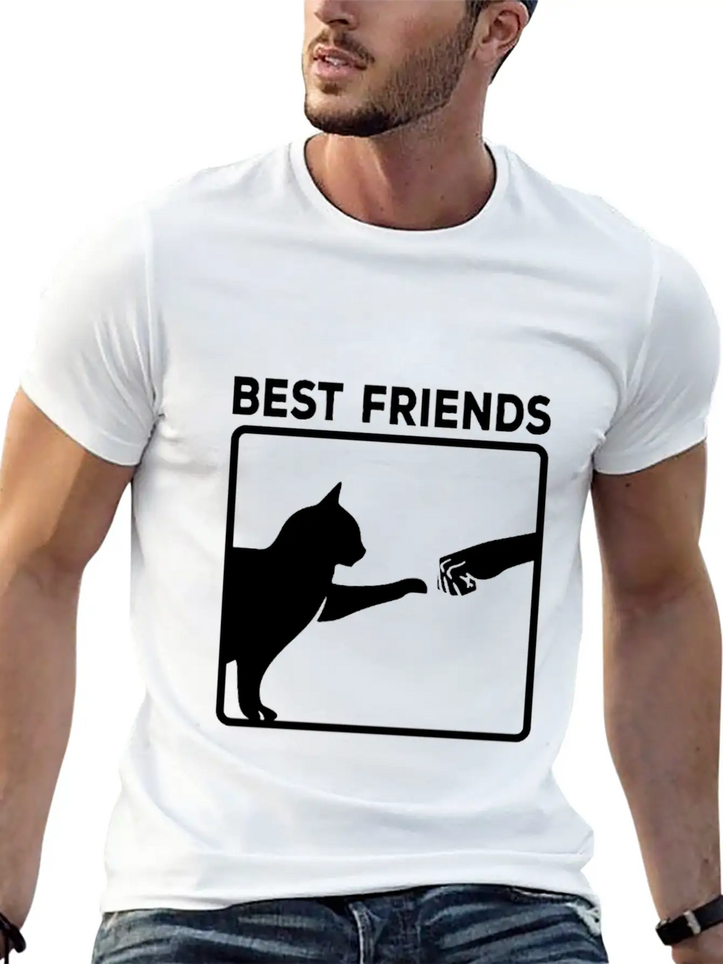 Best Friends For Life Cat Cat Lover Kitten Classic Cotton Tee – Unisex Comfort For Any Season