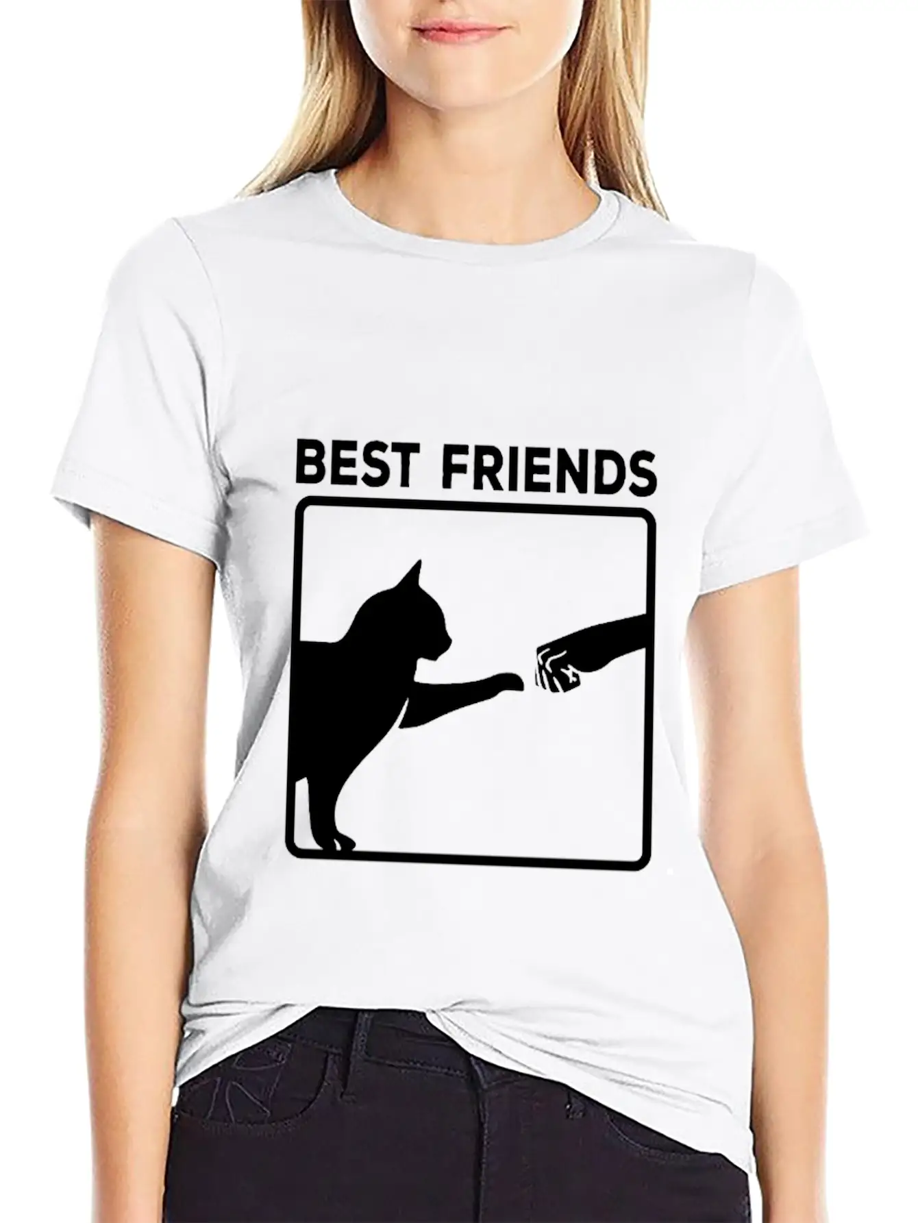 Best Friends For Life Cat Cat Lover Kitten Classic Cotton Tee – Unisex Comfort For Any Season