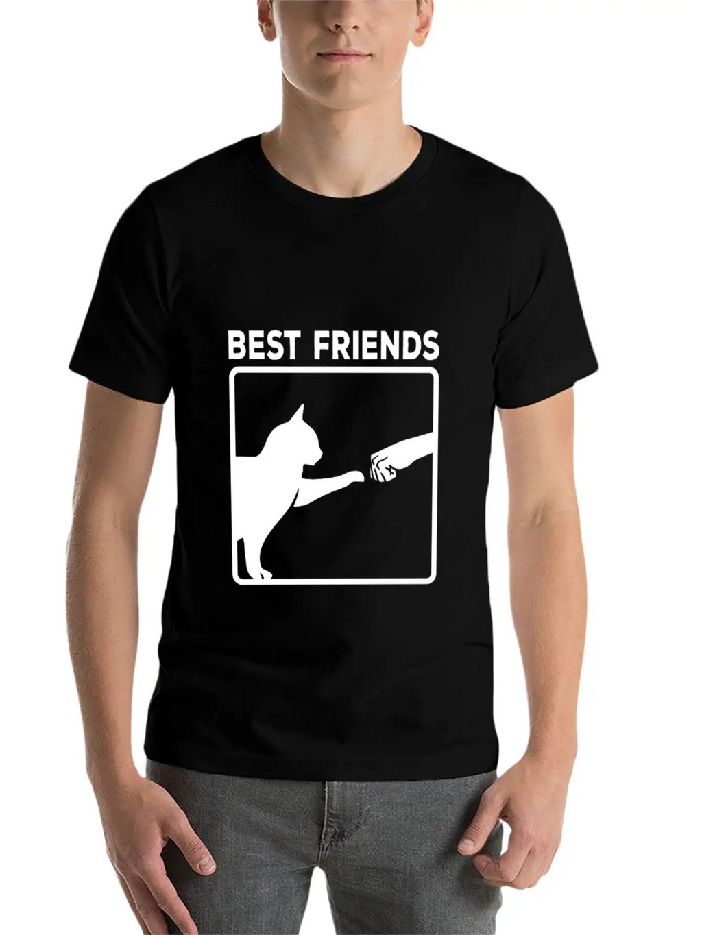 Best Friends For Life Cat Cat Lover Kitten Classic Cotton Tee – Unisex Comfort For Any Season