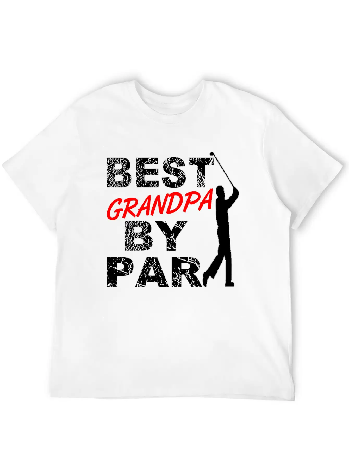 Best Grandpa By Par Funny Golf Gift For Golf Loving Grandfather Golfers Essential Cotton Tee For Daily Outfits – Unisex Style