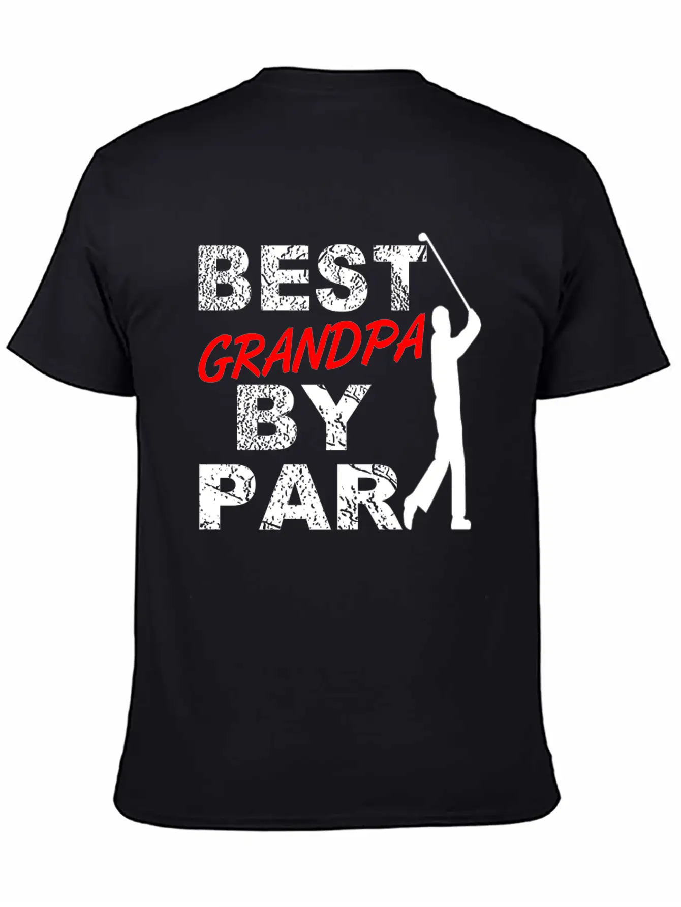 Best Grandpa By Par Funny Golf Gift For Golf Loving Grandfather Golfers Essential Cotton Tee For Daily Outfits – Unisex Style