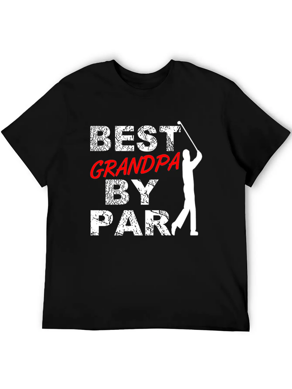 Best Grandpa By Par Funny Golf Gift For Golf Loving Grandfather Golfers Essential Cotton Tee For Daily Outfits – Unisex Style
