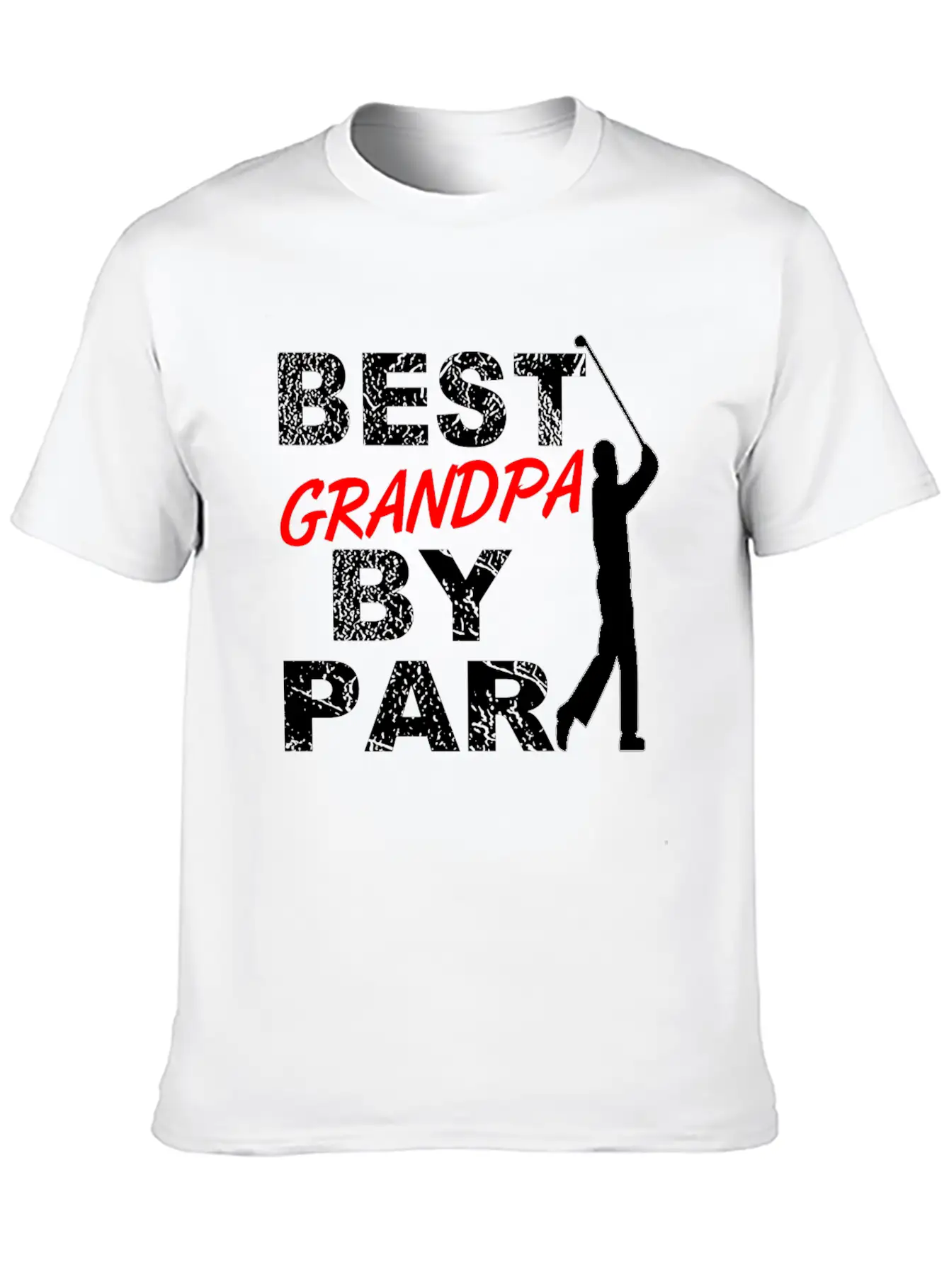 Best Grandpa By Par Funny Golf Gift For Golf Loving Grandfather Golfers Essential Cotton Tee For Daily Outfits – Unisex Style