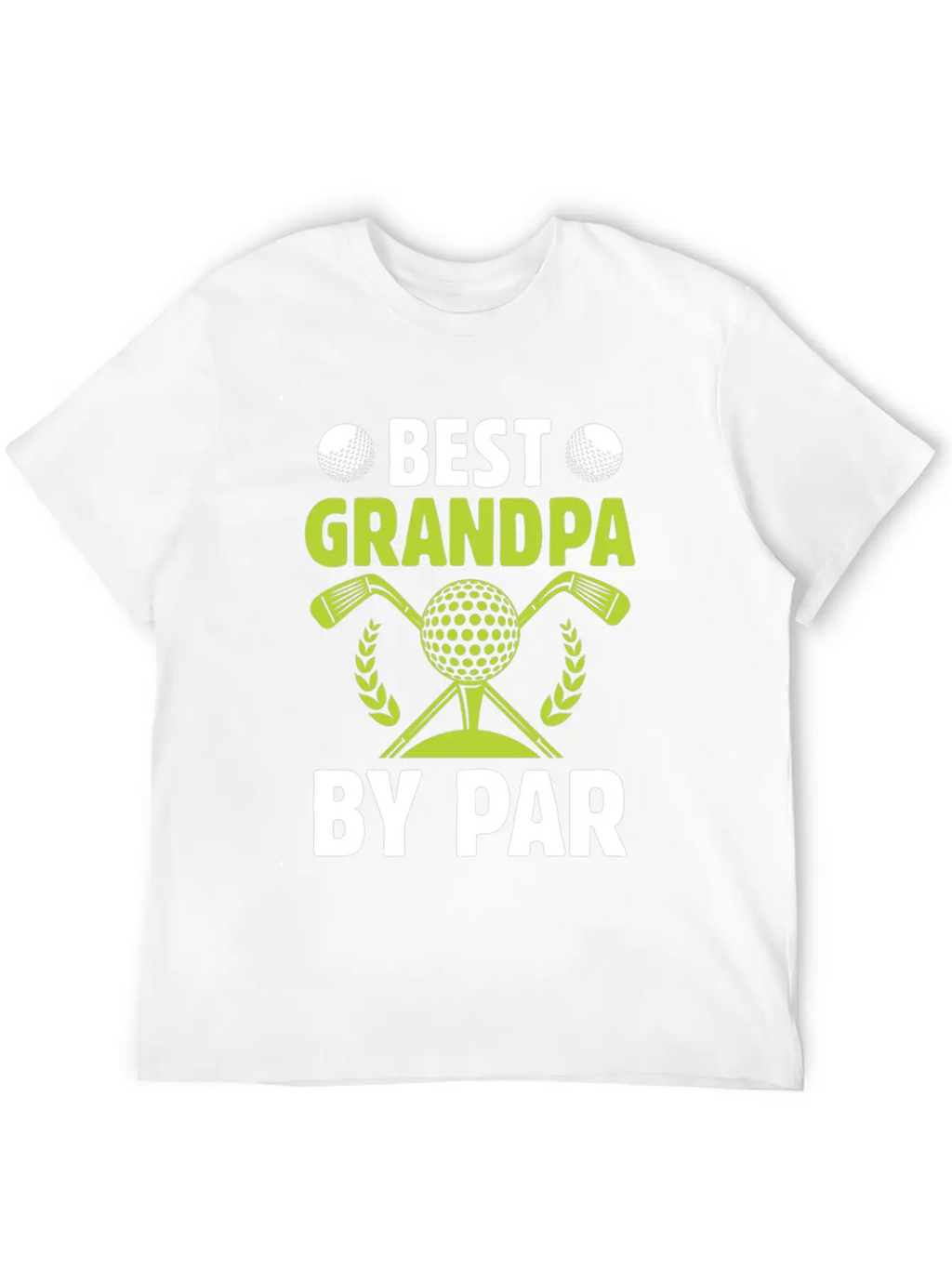 Best Grandpa By Par Sport Golfing Golfer Golf Basic Graphic T-Shirt – Daily Comfort In Soft Cotton