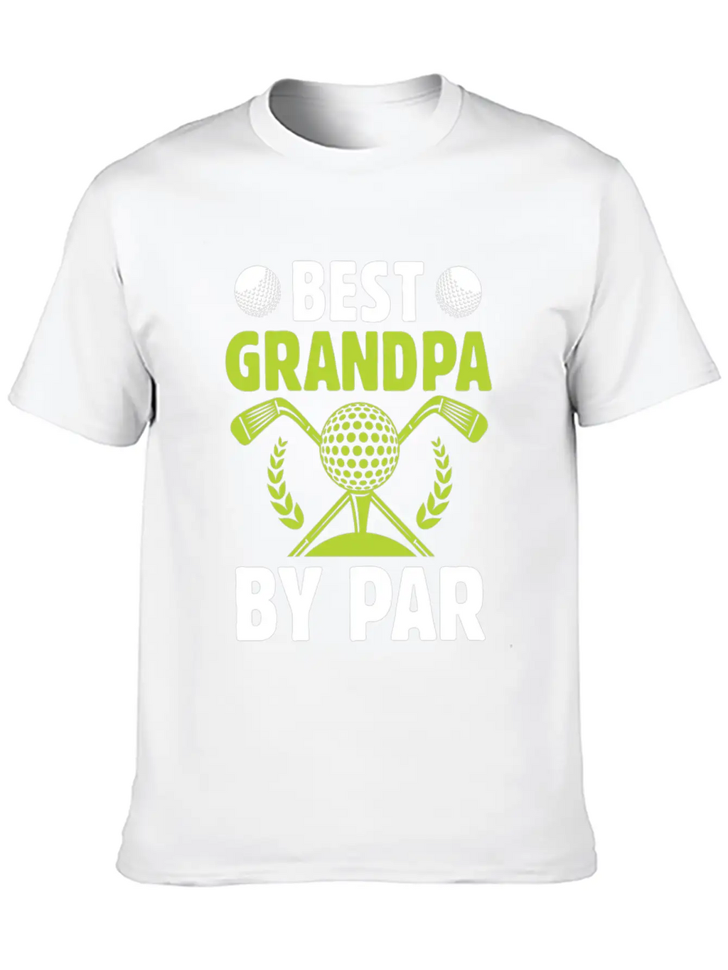 Best Grandpa By Par Sport Golfing Golfer Golf Basic Graphic T-Shirt – Daily Comfort In Soft Cotton
