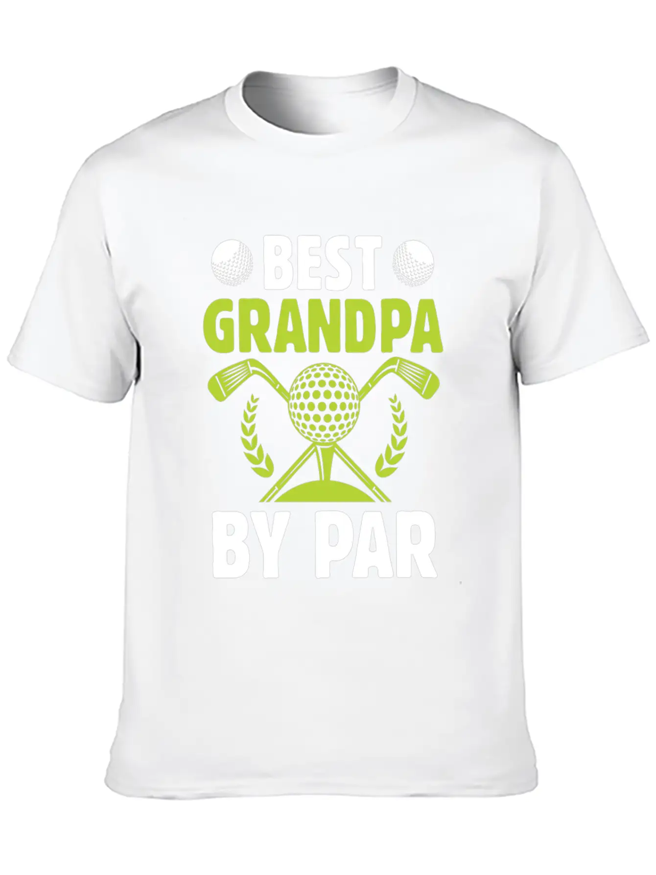Best Grandpa By Par Sport Golfing Golfer Golf Basic Graphic T-Shirt – Daily Comfort In Soft Cotton