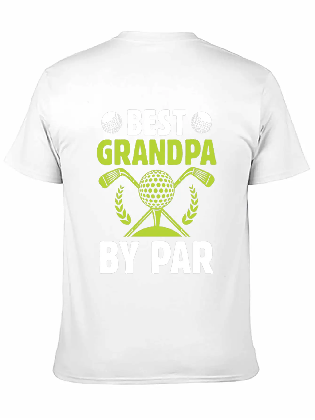 Best Grandpa By Par Sport Golfing Golfer Golf Basic Graphic T-Shirt – Daily Comfort In Soft Cotton