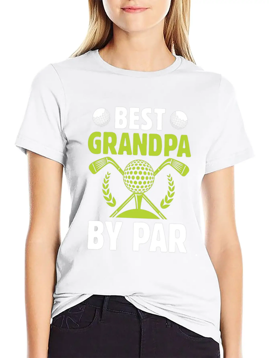 Best Grandpa By Par Sport Golfing Golfer Golf Basic Graphic T-Shirt – Daily Comfort In Soft Cotton