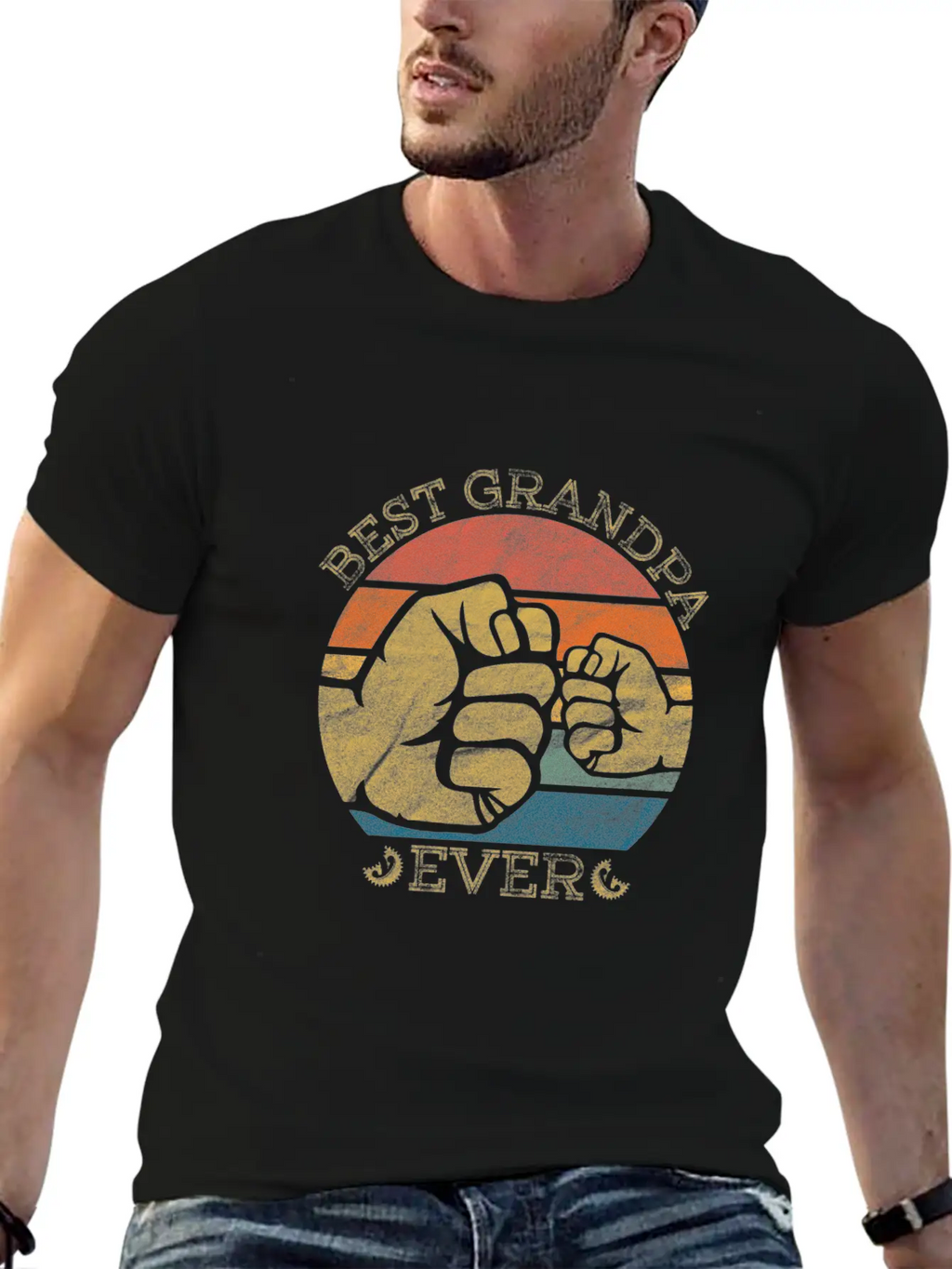 Best Grandpa Stylish Everyday T-Shirt – Unisex Basic Cotton Tee