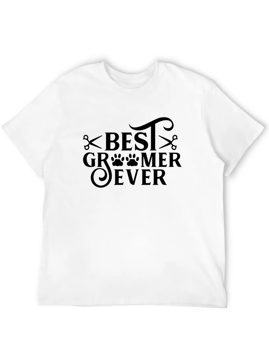 Best Groomer Ever Animal Dog Grooming Salon Stylish Everyday T-Shirt – Unisex Basic Cotton Tee