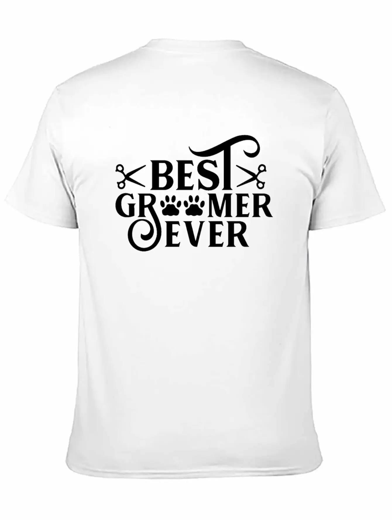 Best Groomer Ever Animal Dog Grooming Salon Stylish Everyday T-Shirt – Unisex Basic Cotton Tee