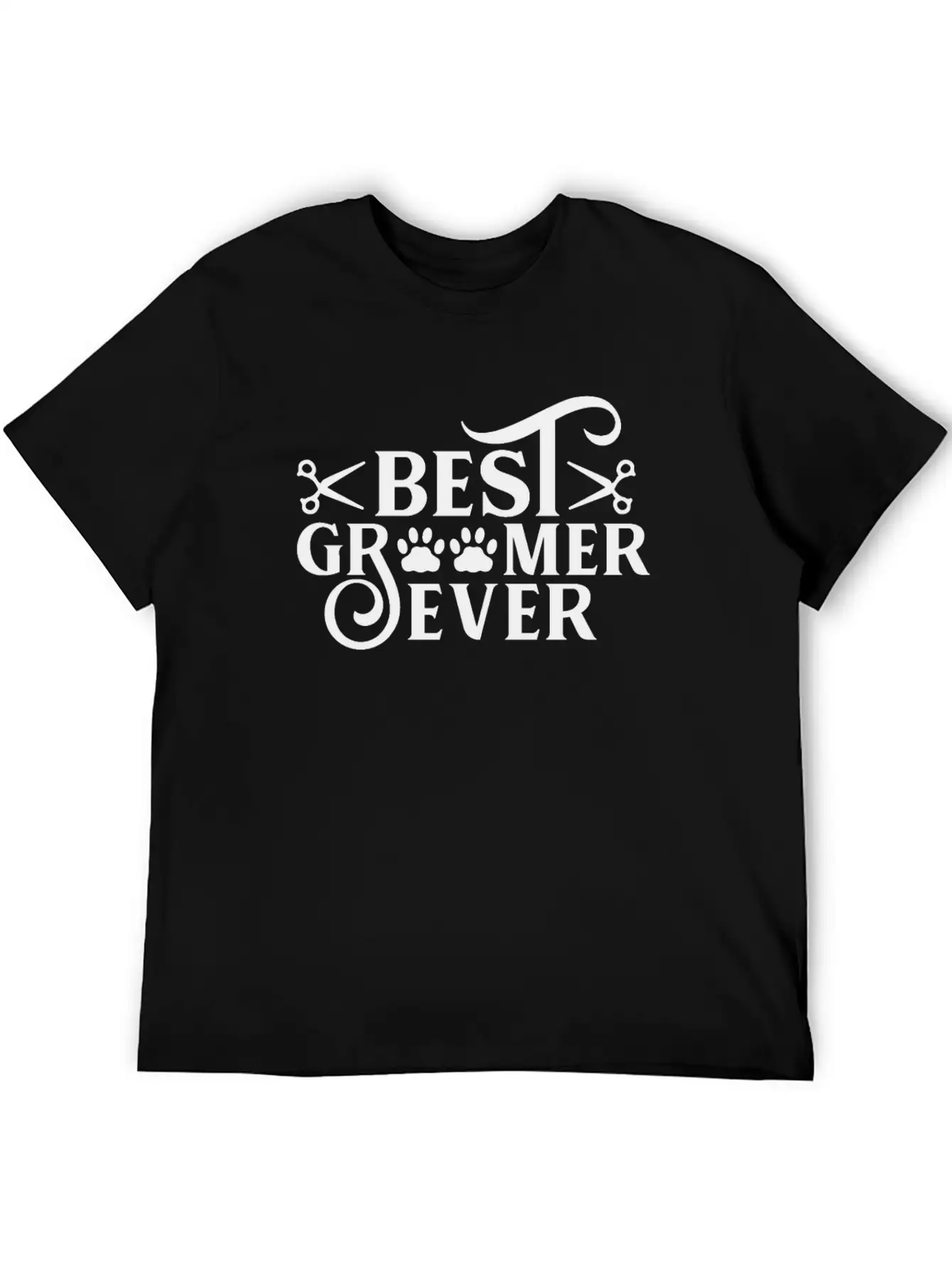 Best Groomer Ever Animal Dog Grooming Salon Stylish Everyday T-Shirt – Unisex Basic Cotton Tee