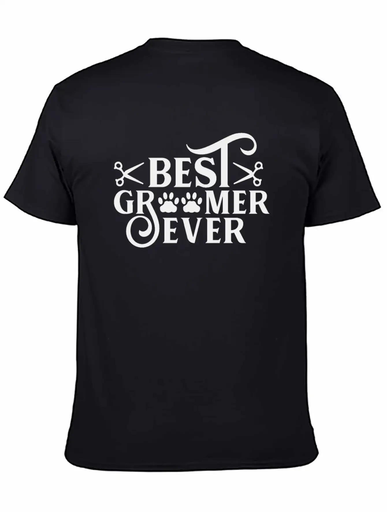 Best Groomer Ever Animal Dog Grooming Salon Stylish Everyday T-Shirt – Unisex Basic Cotton Tee