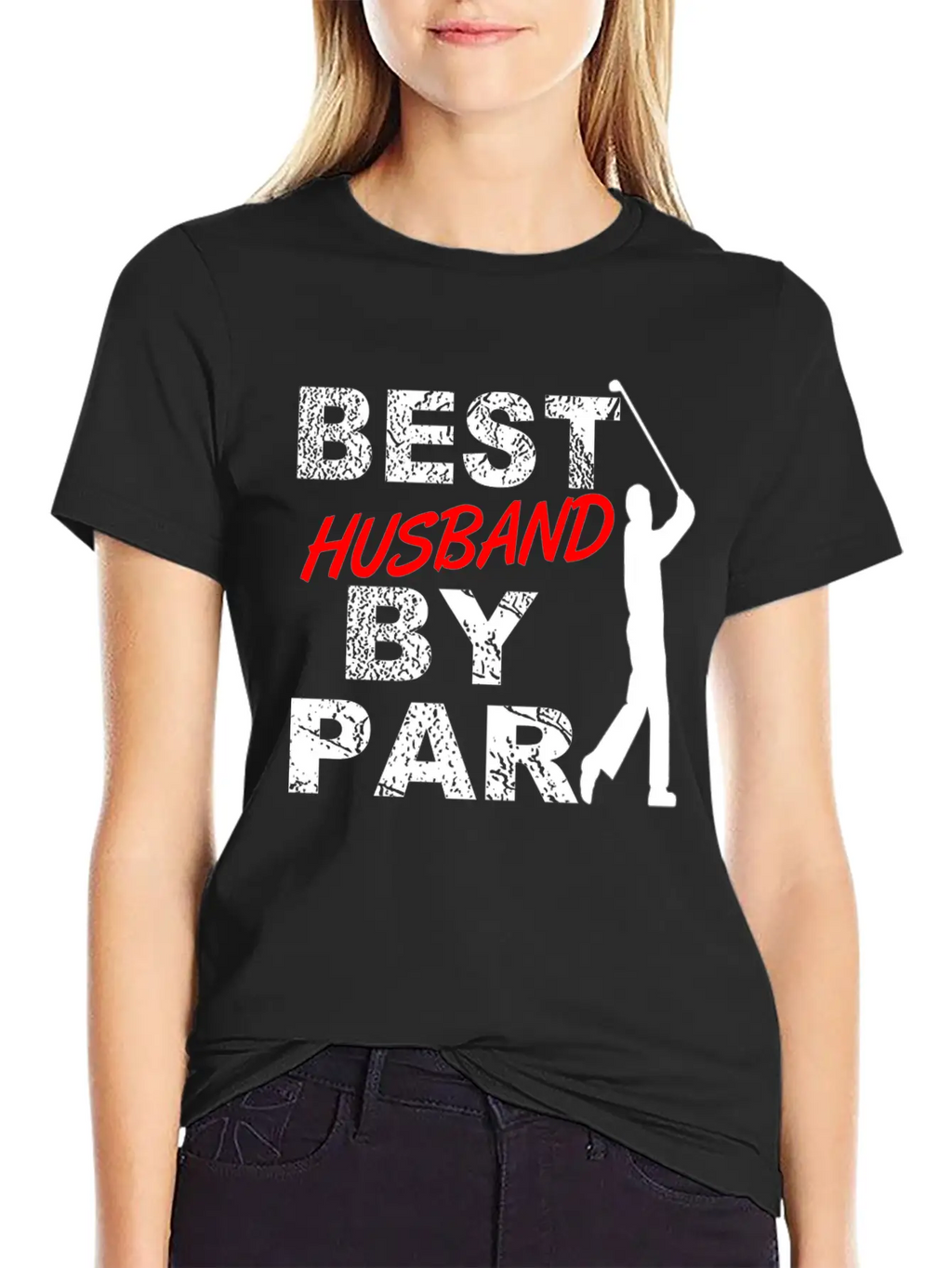 Best Husband By Par Funny Golf Gift For Golf Loving Golfers From Wife Essential Cotton Tee For Daily Outfits – Unisex Style