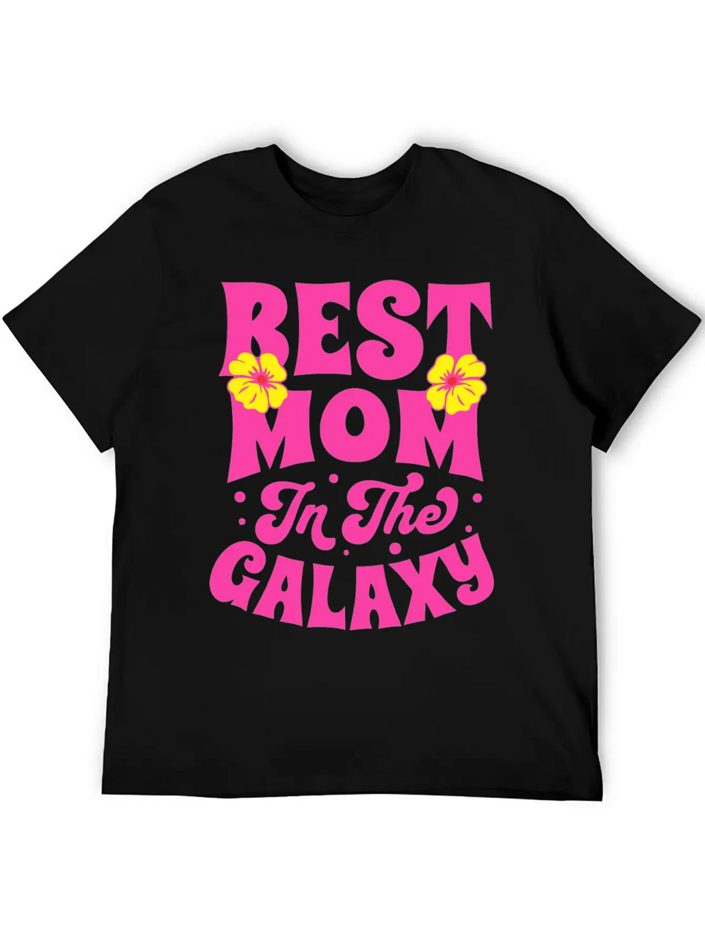 BEST MOM IN THE GALAXY Timeless Short Sleeve Tee – Comfy And Minimalist Design