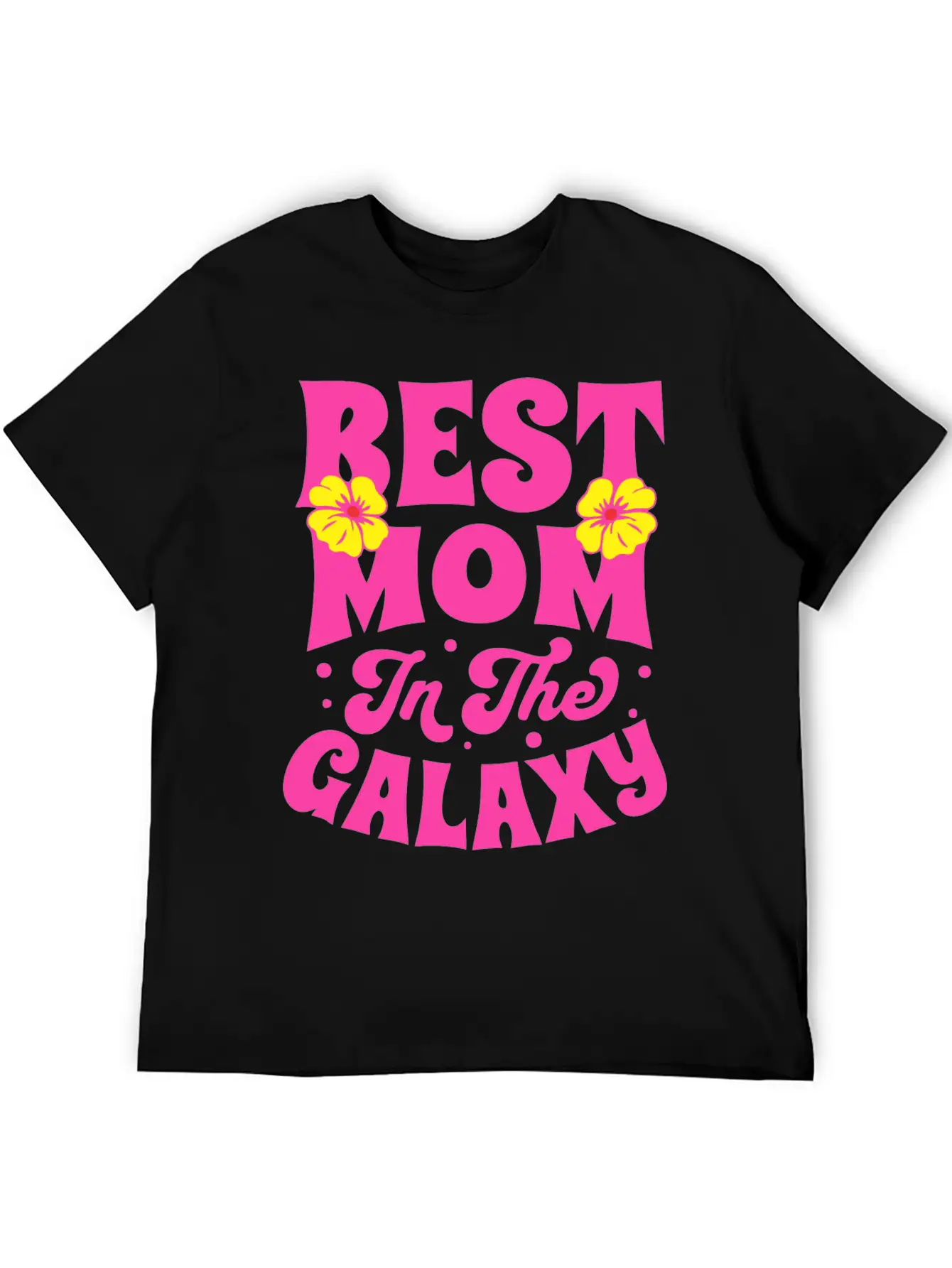 BEST MOM IN THE GALAXY Timeless Short Sleeve Tee – Comfy And Minimalist Design