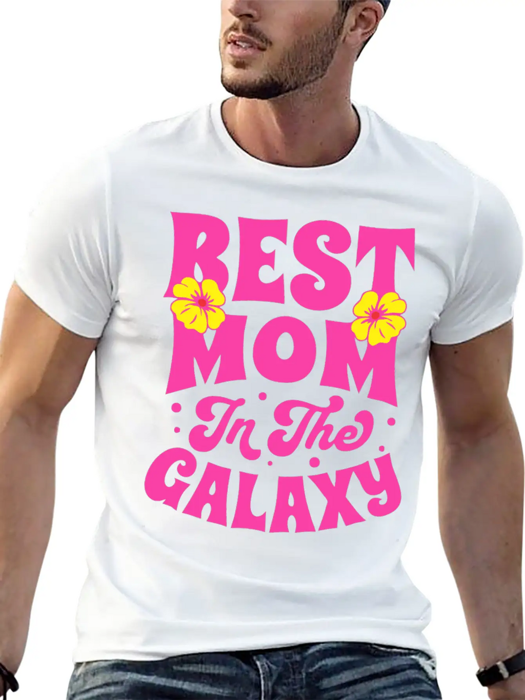 BEST MOM IN THE GALAXY Timeless Short Sleeve Tee – Comfy And Minimalist Design