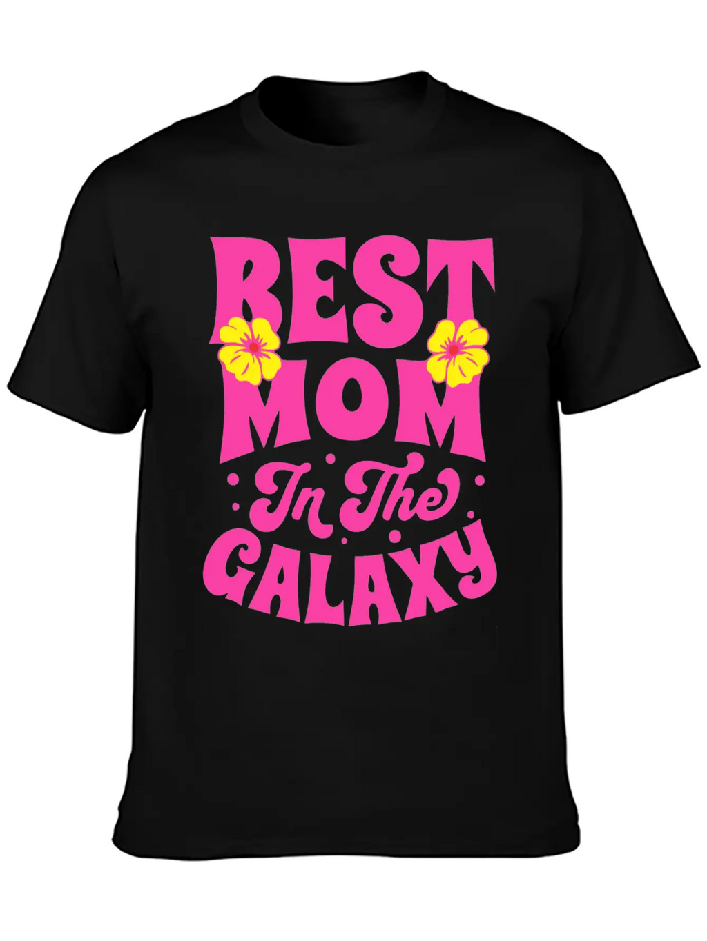 BEST MOM IN THE GALAXY Timeless Short Sleeve Tee – Comfy And Minimalist Design
