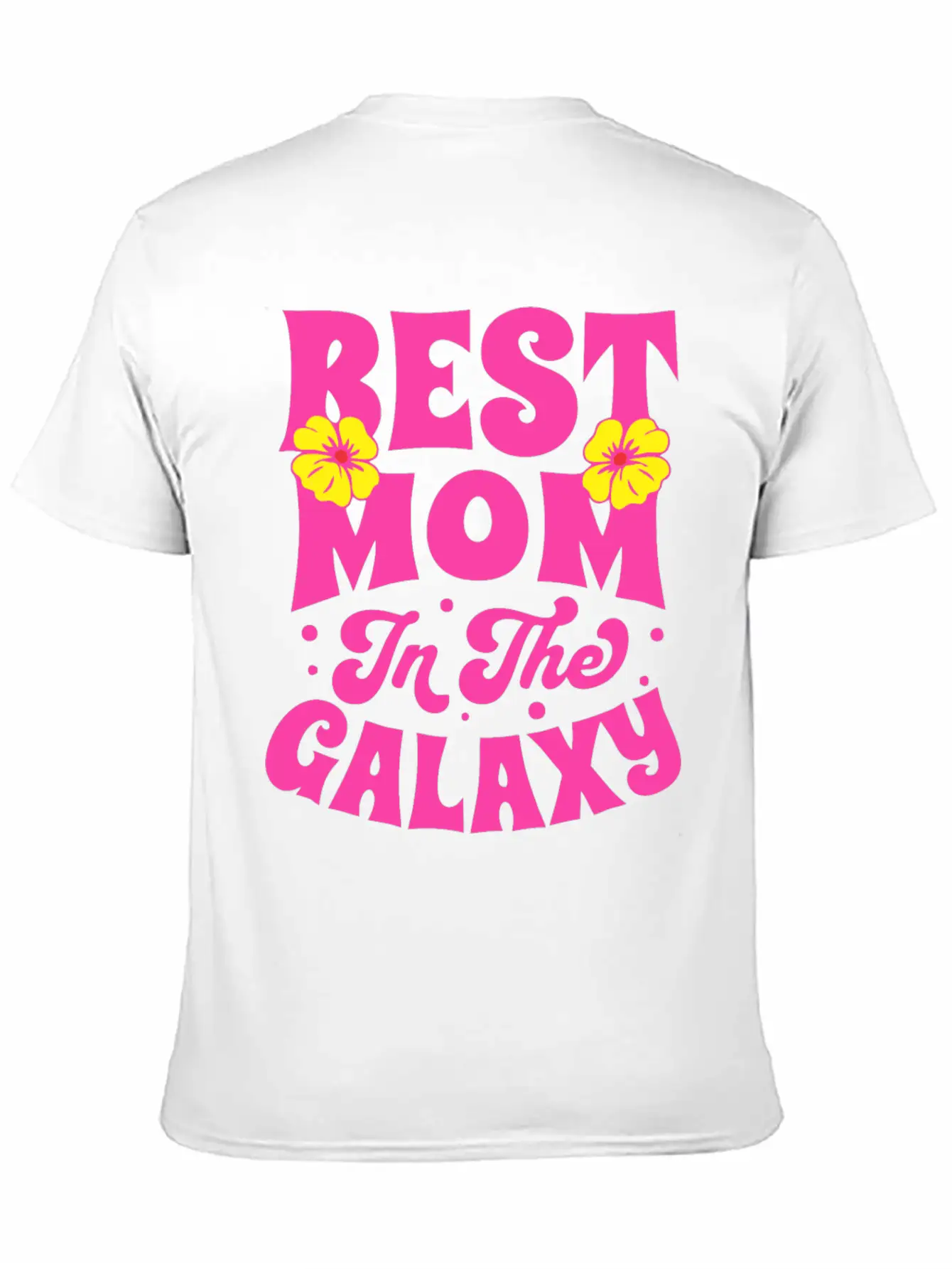 BEST MOM IN THE GALAXY Timeless Short Sleeve Tee – Comfy And Minimalist Design