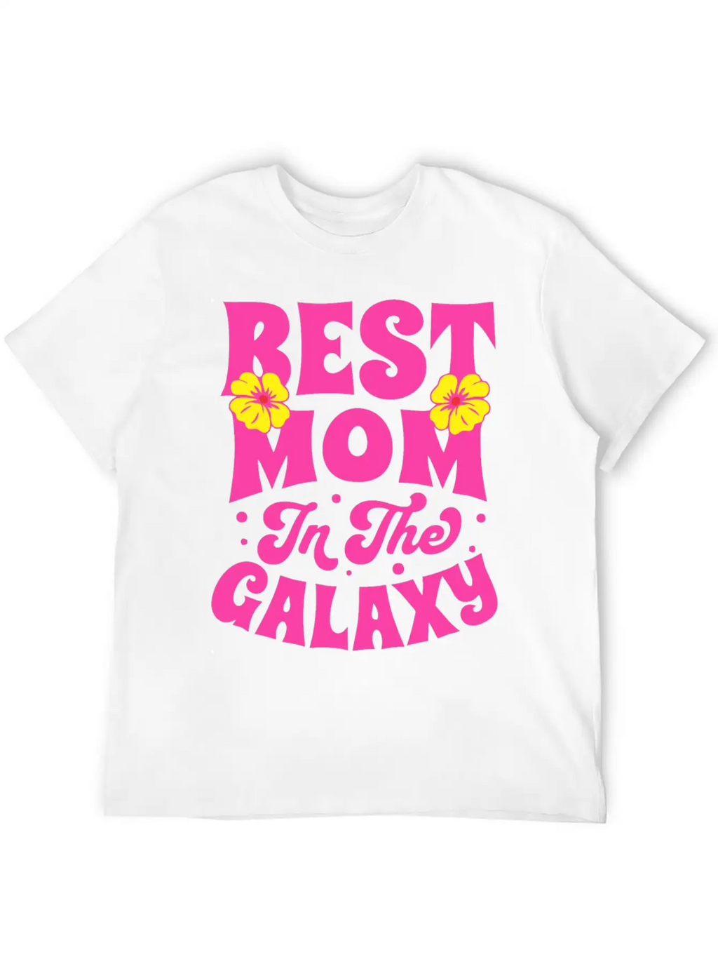 BEST MOM IN THE GALAXY Timeless Short Sleeve Tee – Comfy And Minimalist Design