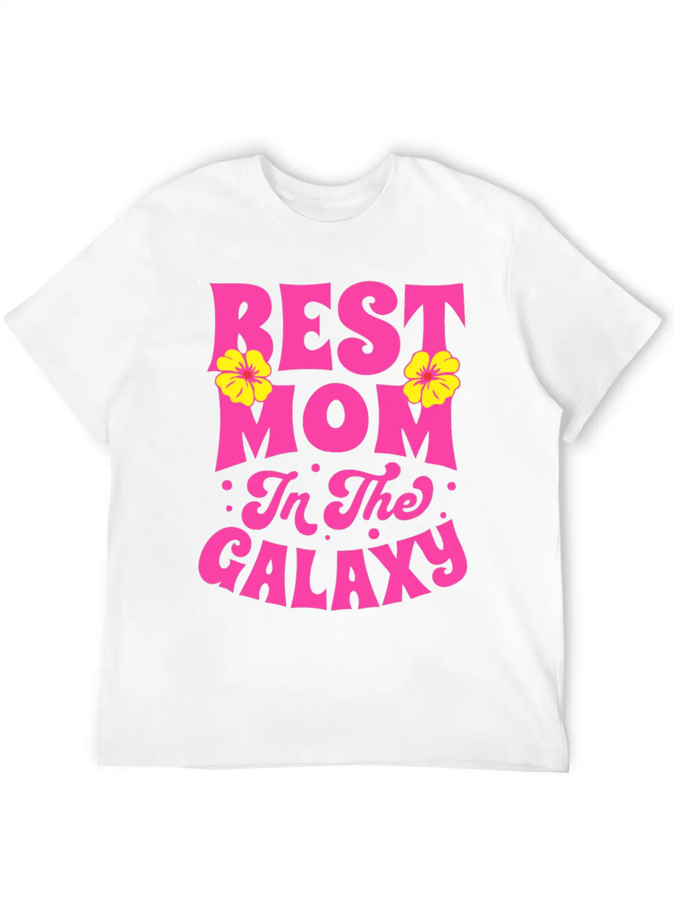 BEST MOM IN THE GALAXY Timeless Short Sleeve Tee – Comfy And Minimalist Design