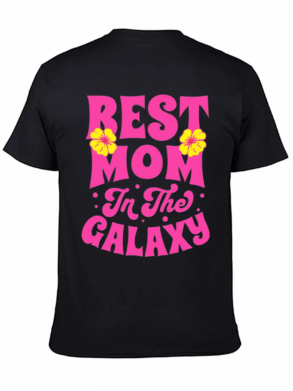 BEST MOM IN THE GALAXY Timeless Short Sleeve Tee – Comfy And Minimalist Design