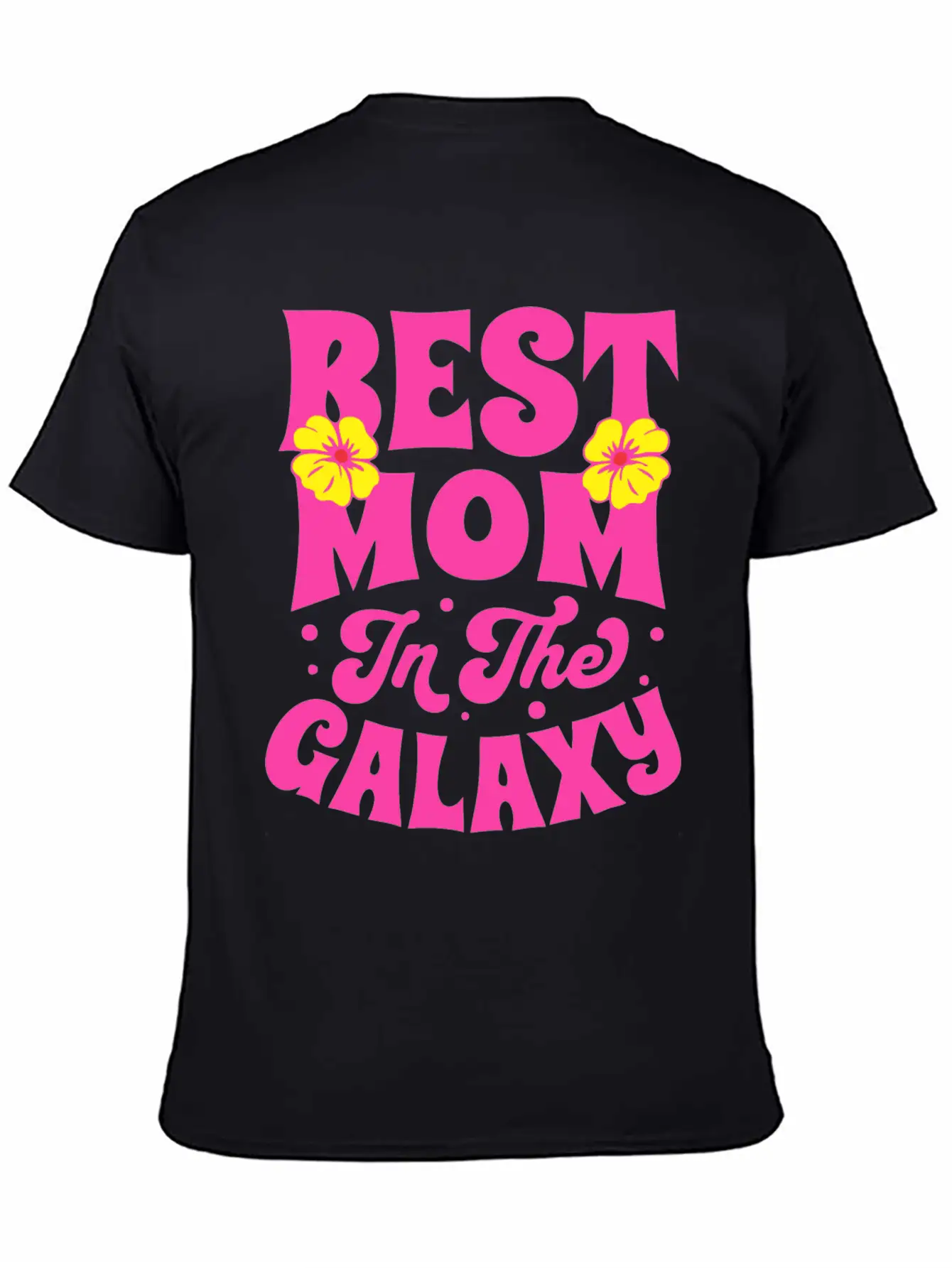 BEST MOM IN THE GALAXY Timeless Short Sleeve Tee – Comfy And Minimalist Design