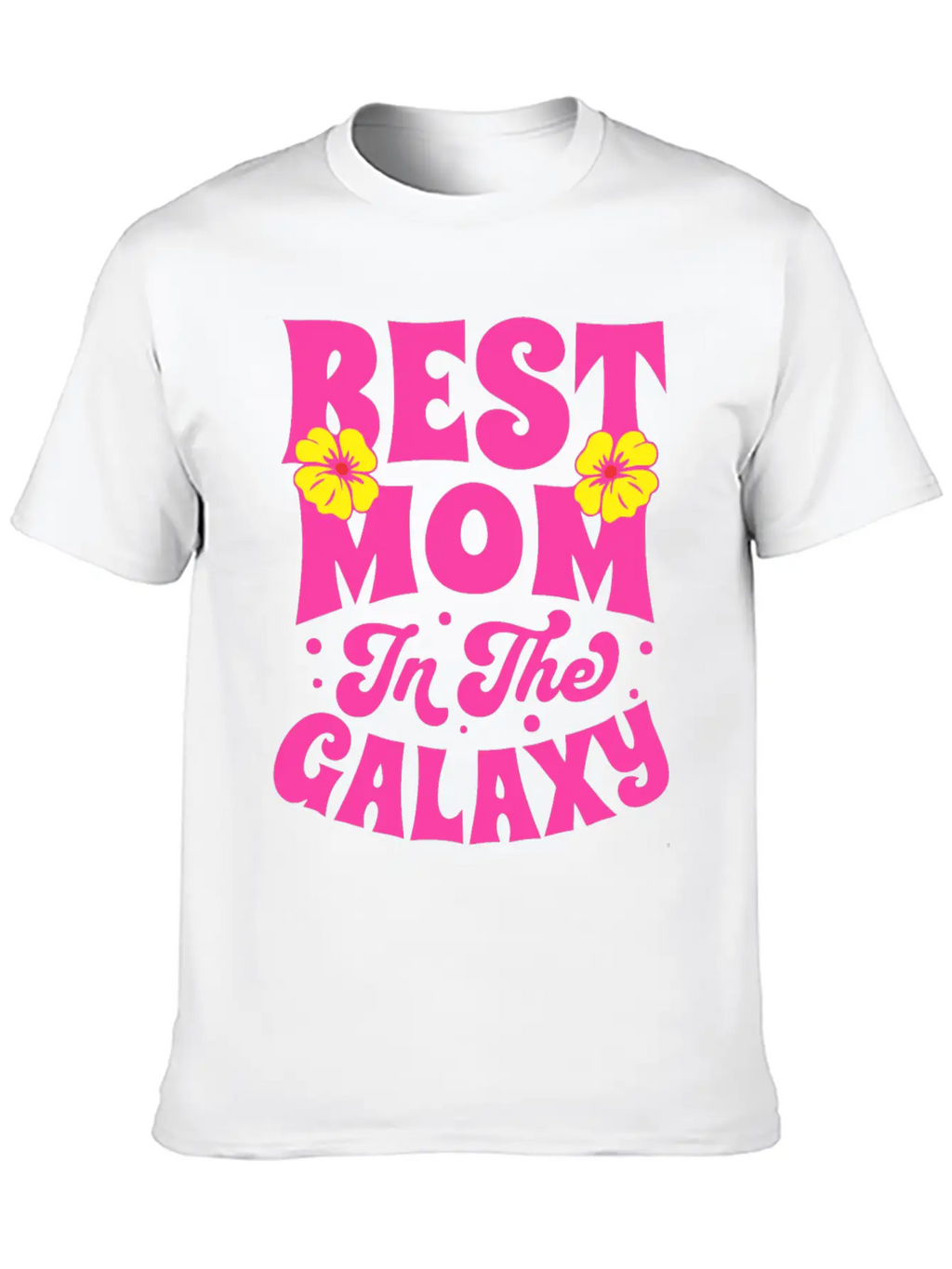 BEST MOM IN THE GALAXY Timeless Short Sleeve Tee – Comfy And Minimalist Design