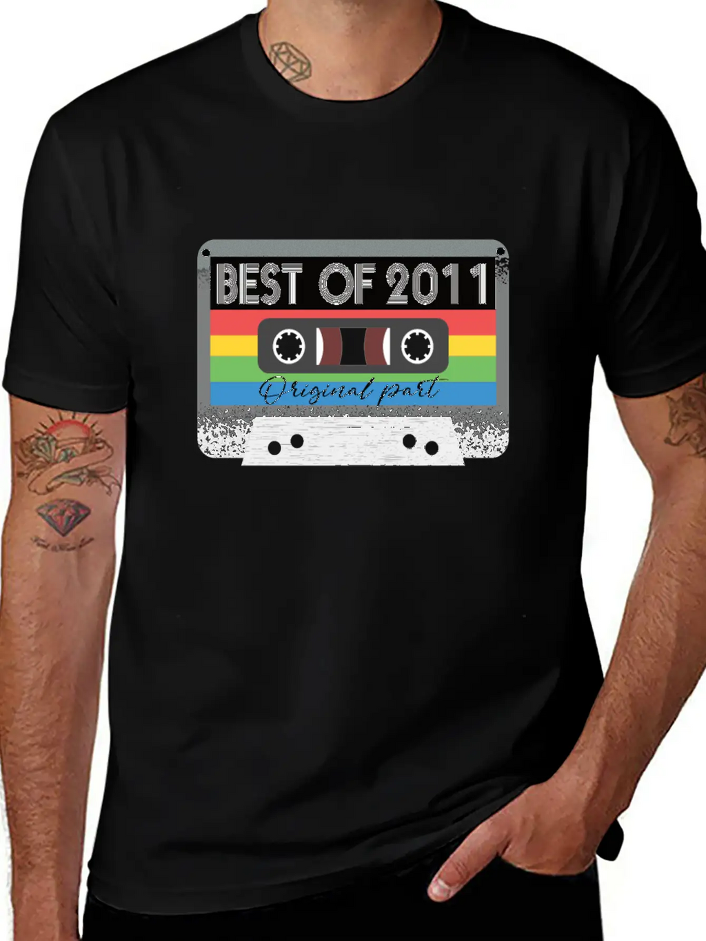 Best Of 2011 Vintage Cassette Retro Birthday Classic Cotton Tee – Unisex Comfort For Any Season